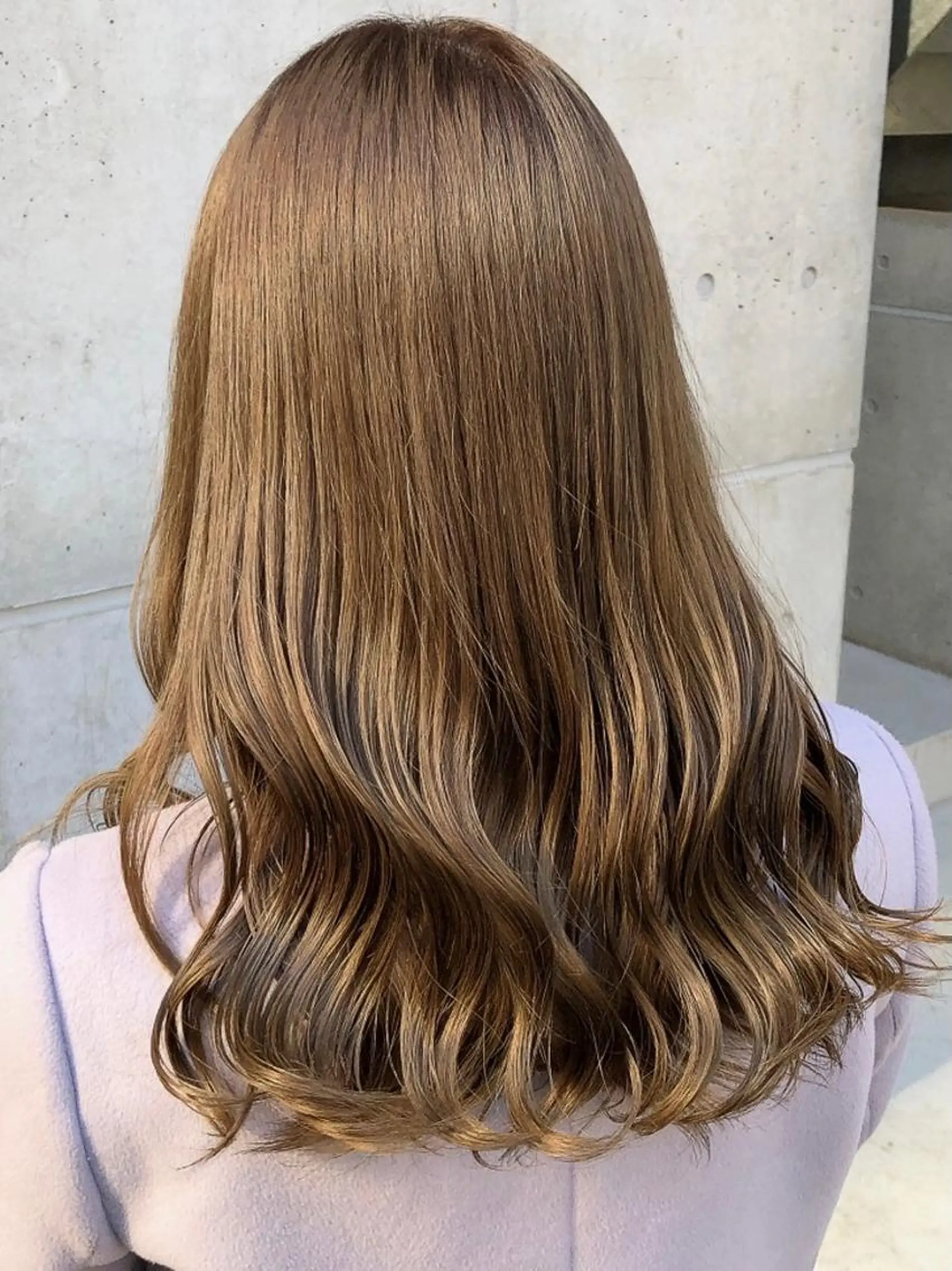 セミロング カラー ベージュカラー トリートメント カット ヘアカラー トリートメント また会いたくなる 美容師【KENTA】のヘアスタイル