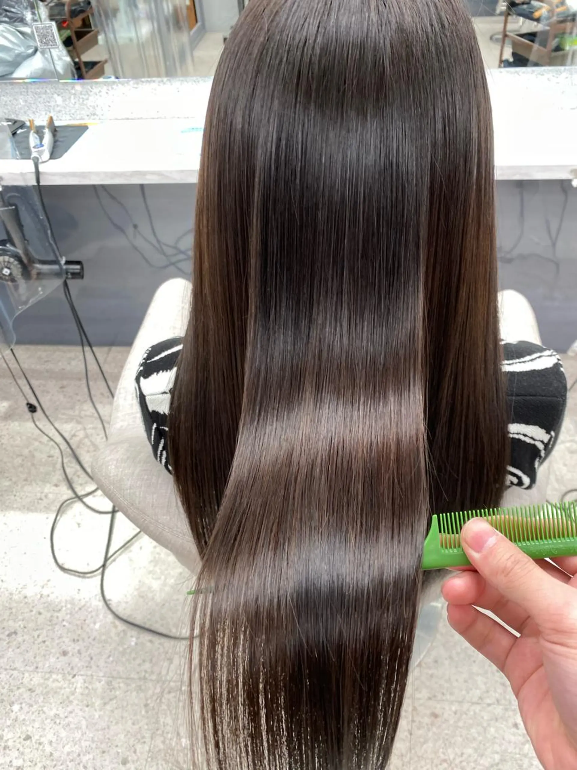 ショート カット トリートメント 京都レイヤーカット/ 縮毛矯正/羽柴りくのヘアスタイル