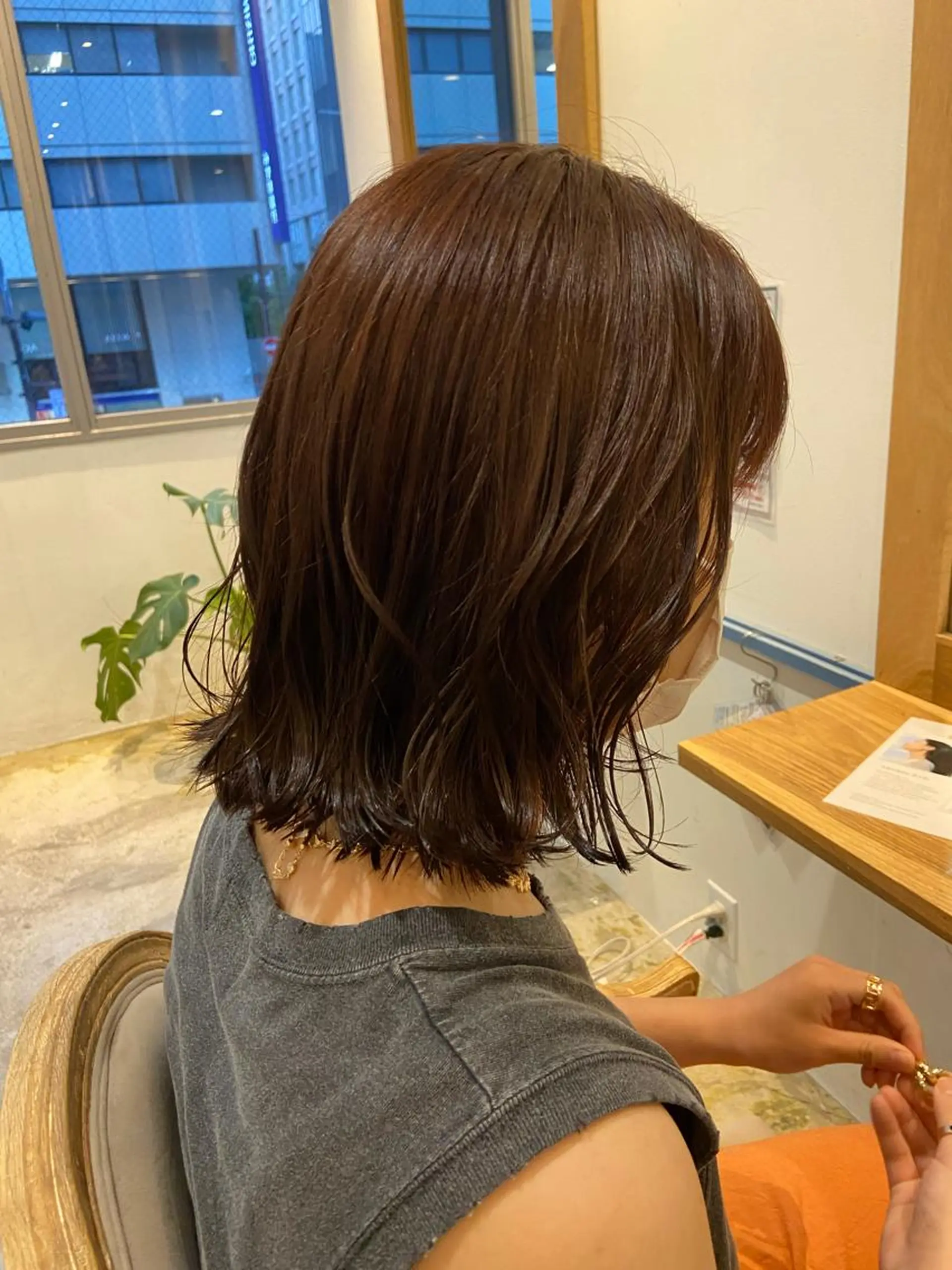 ミディアム バレイヤージュモデル 小林匠❤️‍🔥のヘアスタイル