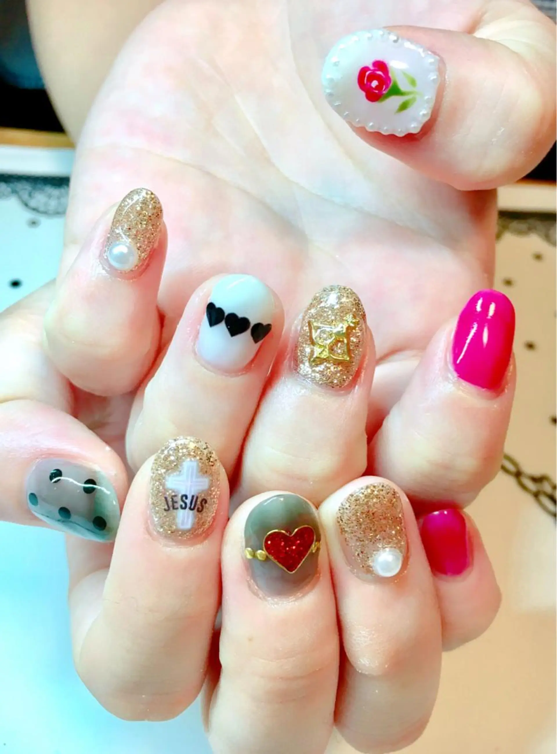 ネイル ハンドネイル nailsalon sugarr所属・nailist cocoのネイルデザイン