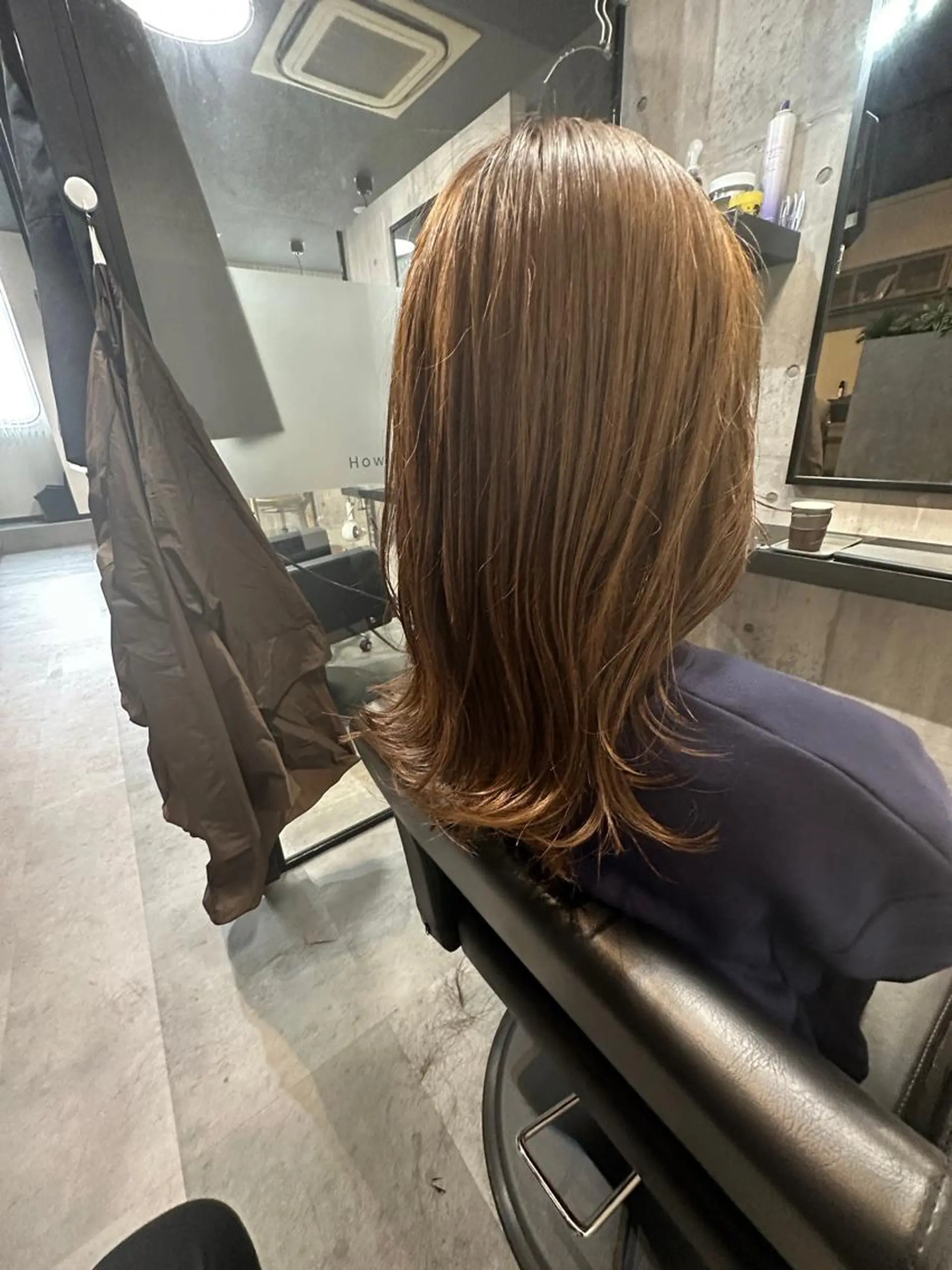 ミディアム 顔まわりレイヤー 顔周りカット レイヤーカット オトナかわいい♡◌ ⑅⃝*GISELLEのヘアスタイル