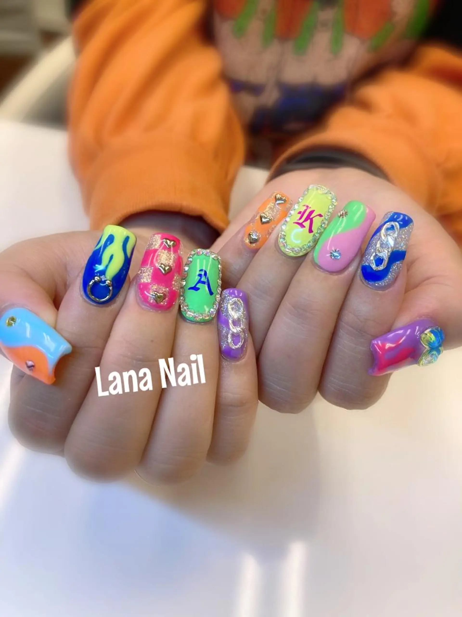 ネイル スカルプネイル Lana Nail所属・Lana Nailのネイルデザイン