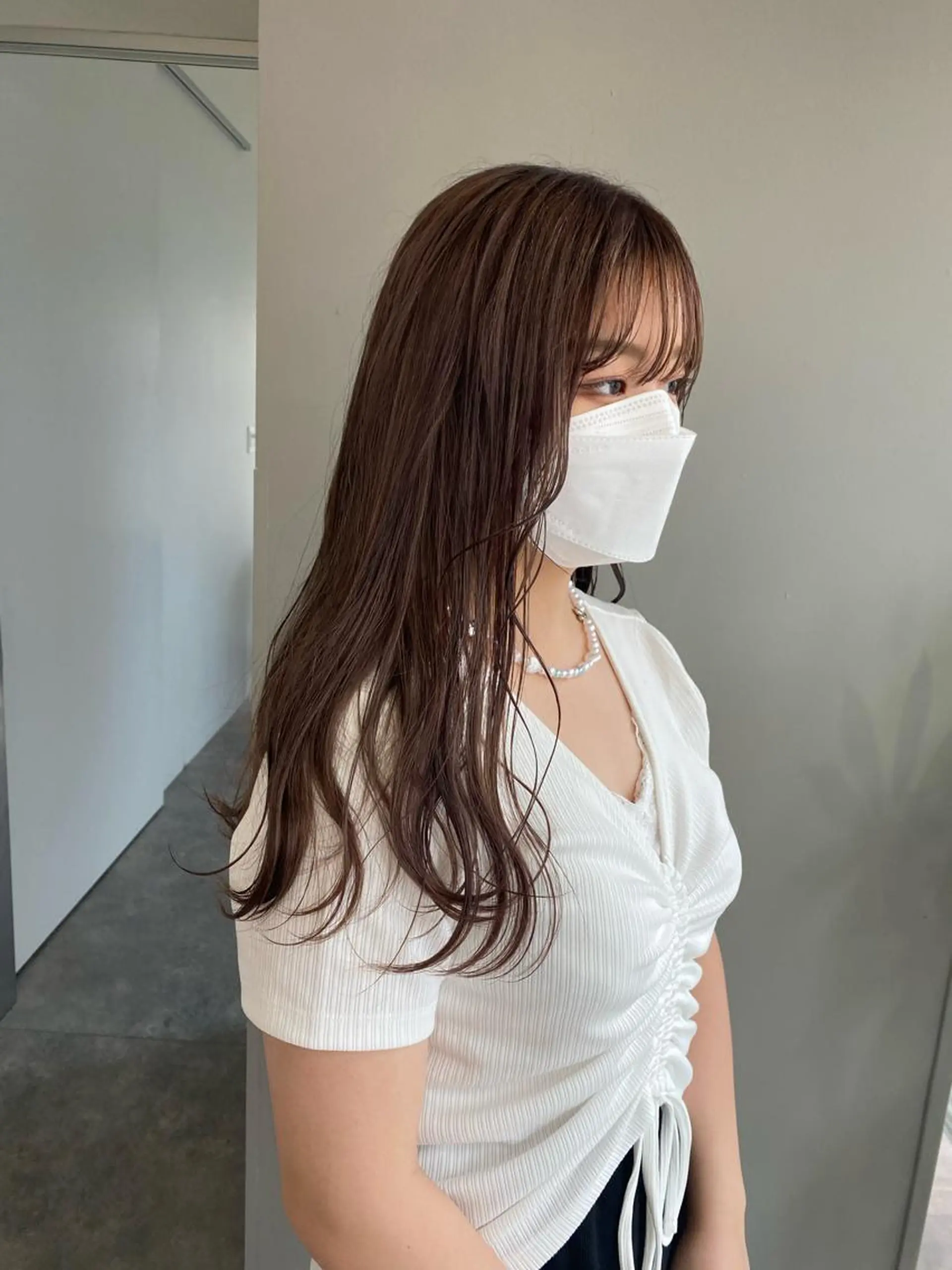 ロング カラー ヘアアレンジ ブリーチ ヘアカラー ボブ /ニュアンス/ satomi🧸💖のヘアスタイル