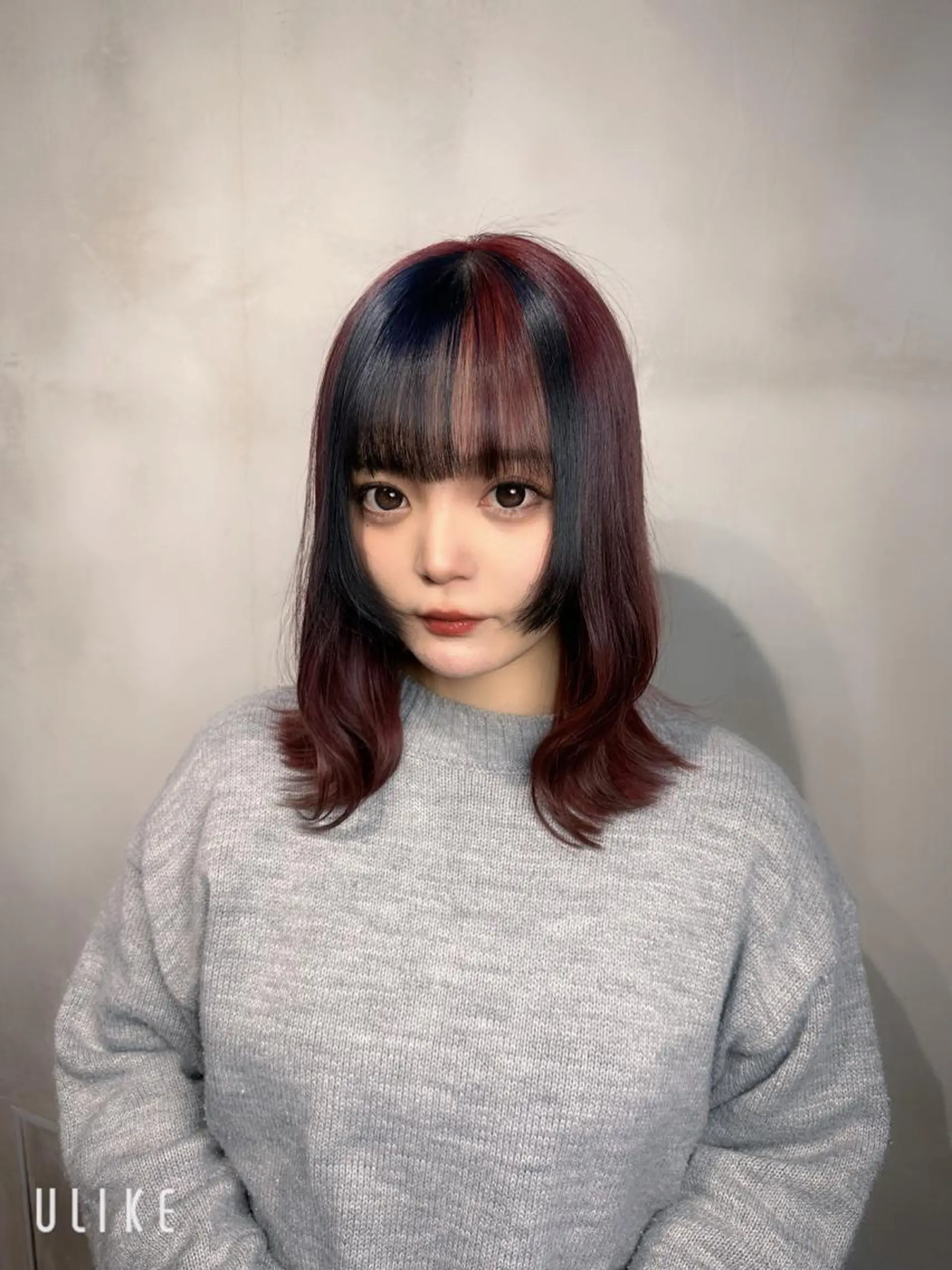 セミロング ヘアカラー 池袋ハイトーン/ ブリーチ/増田 雄太のヘアスタイル