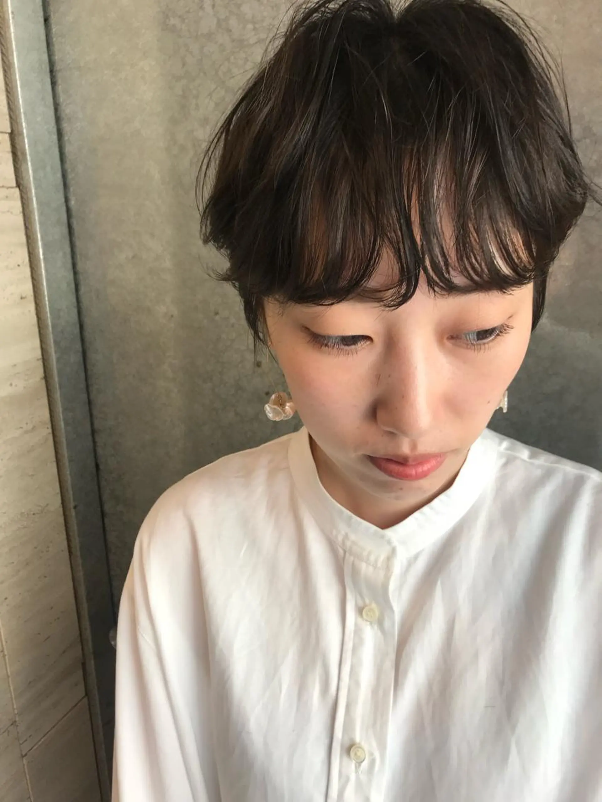 ショート ショートヘア nessヤマサキ リュウタのヘアスタイル