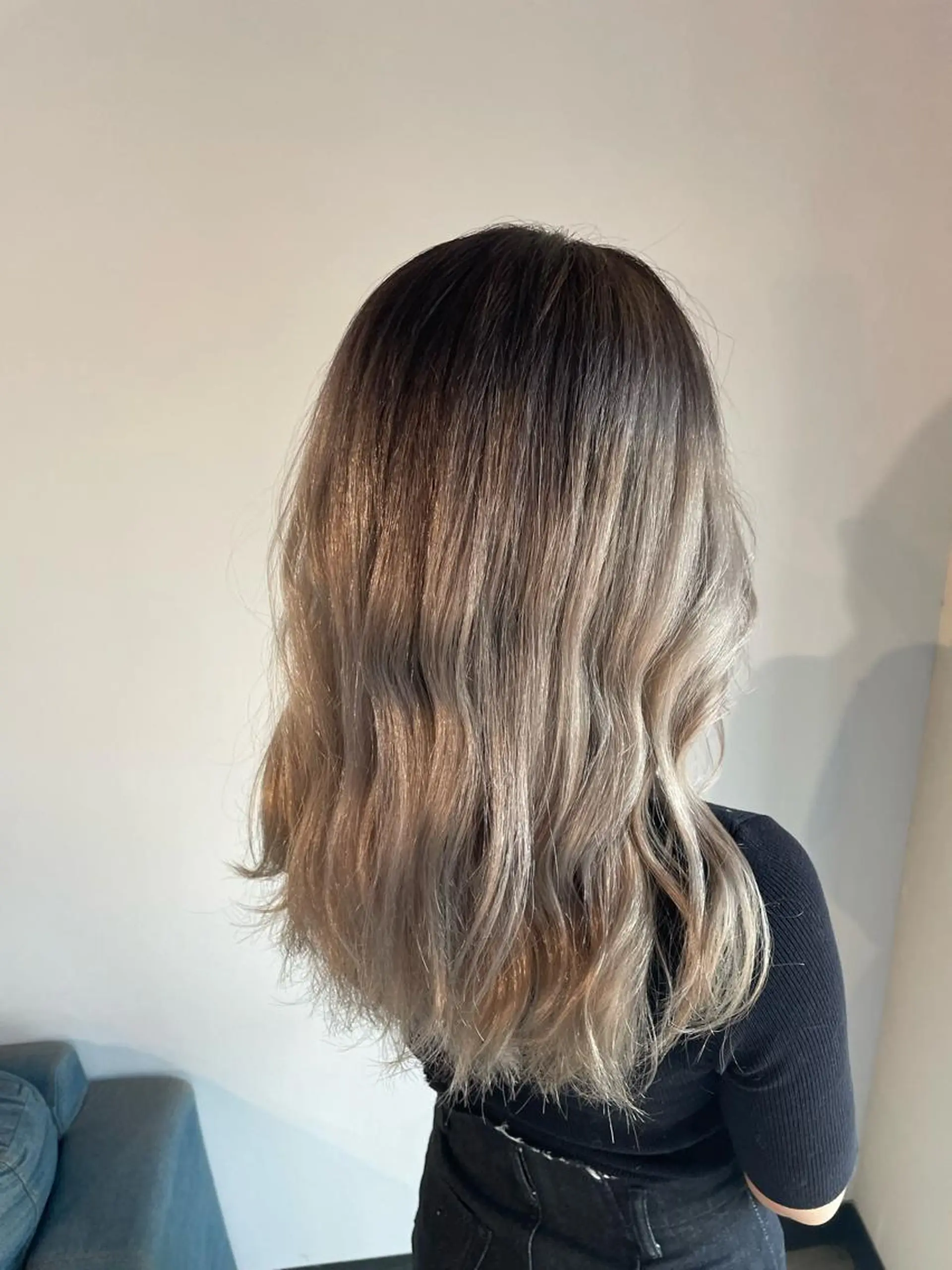 ミディアム カラー La fith hair ray所属・メンズ/パーマ/ ブリーチ/KAITOのヘアスタイル