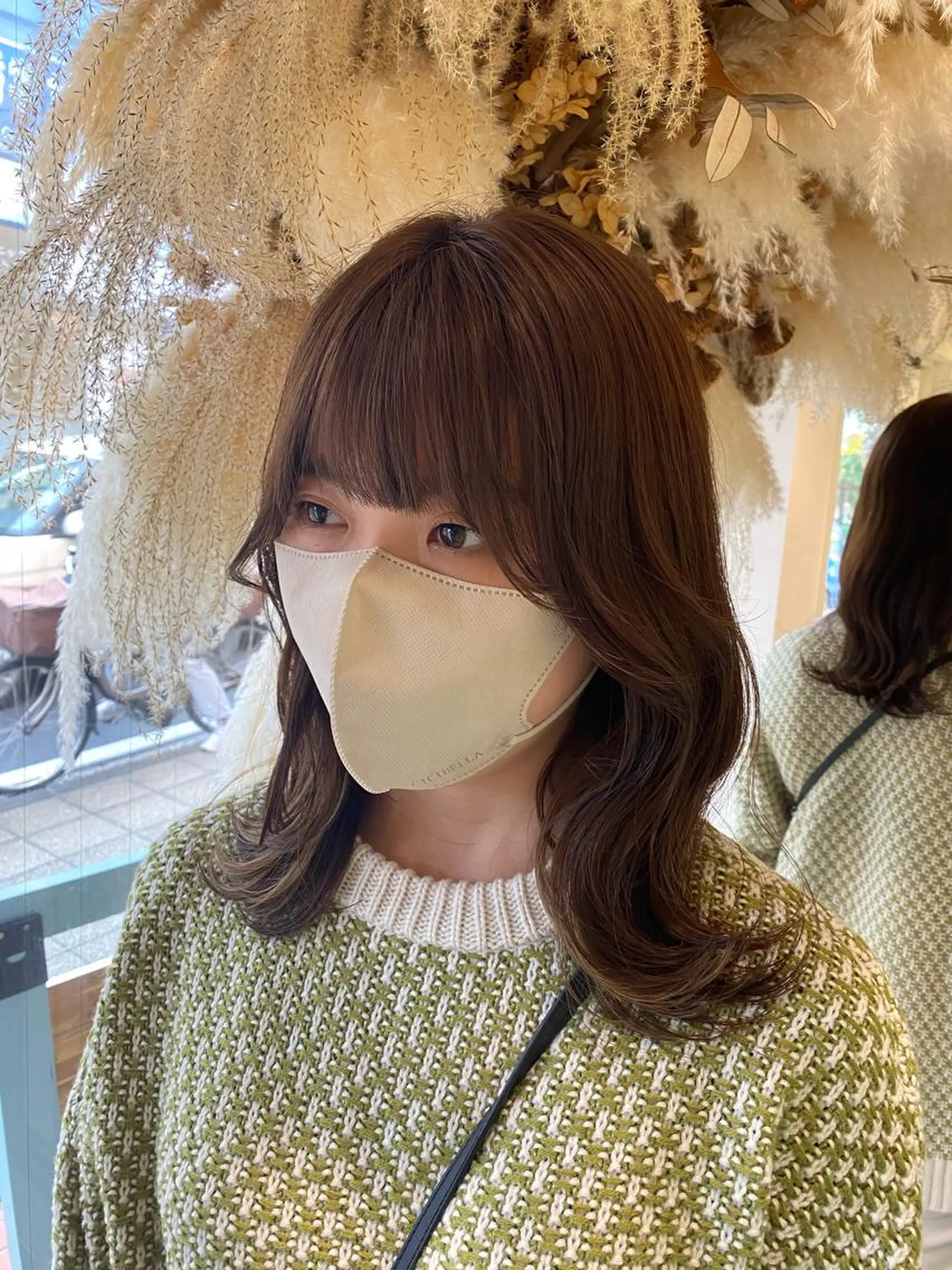 ミディアム 透明感カラー/韓国 ヘア🩶yuri🩵のヘアスタイル