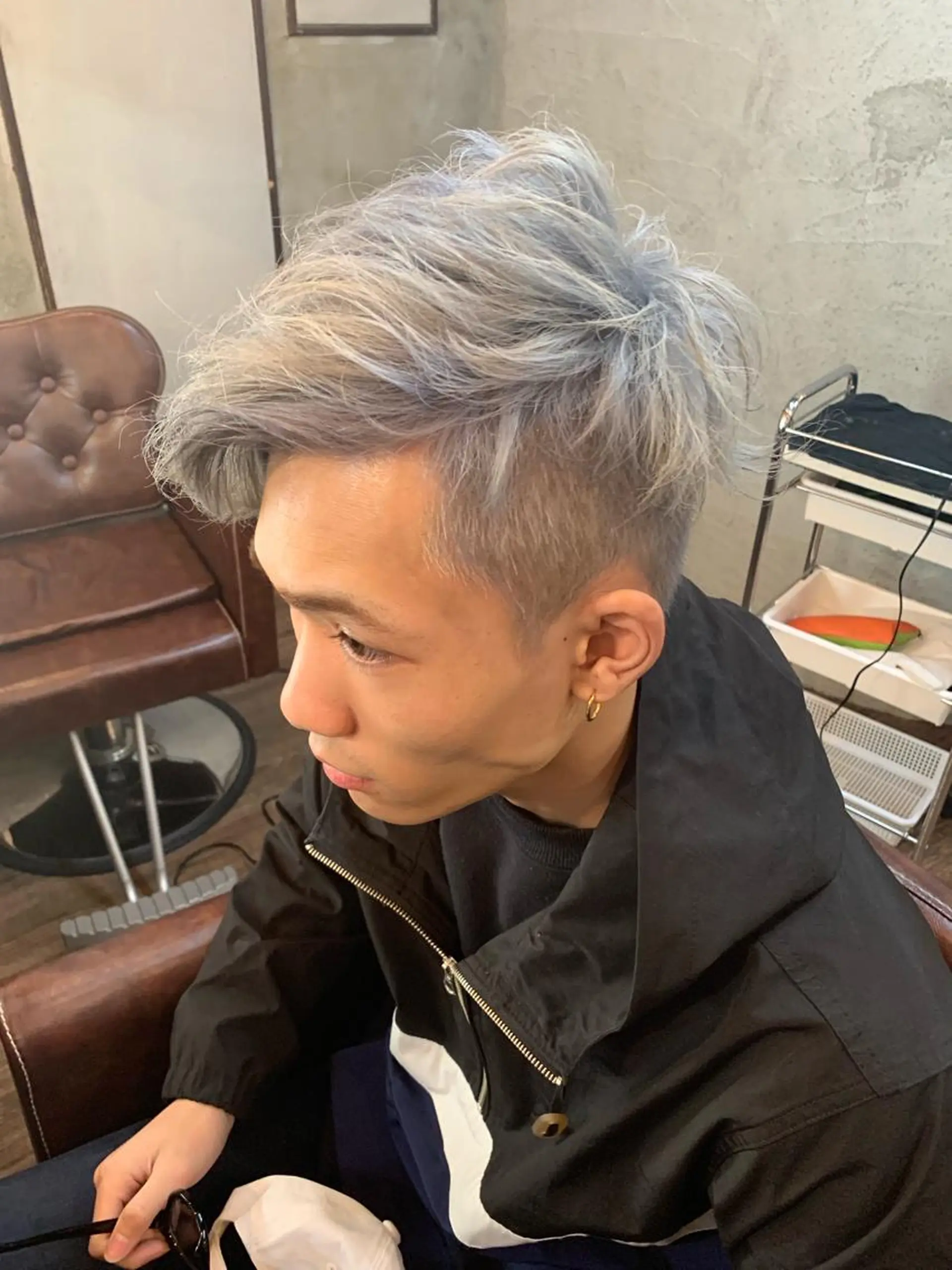 ショート カット ヘアカラー トリートメント ヘアセット ✨上村 潤平✨メンズヘア✨のヘアスタイル