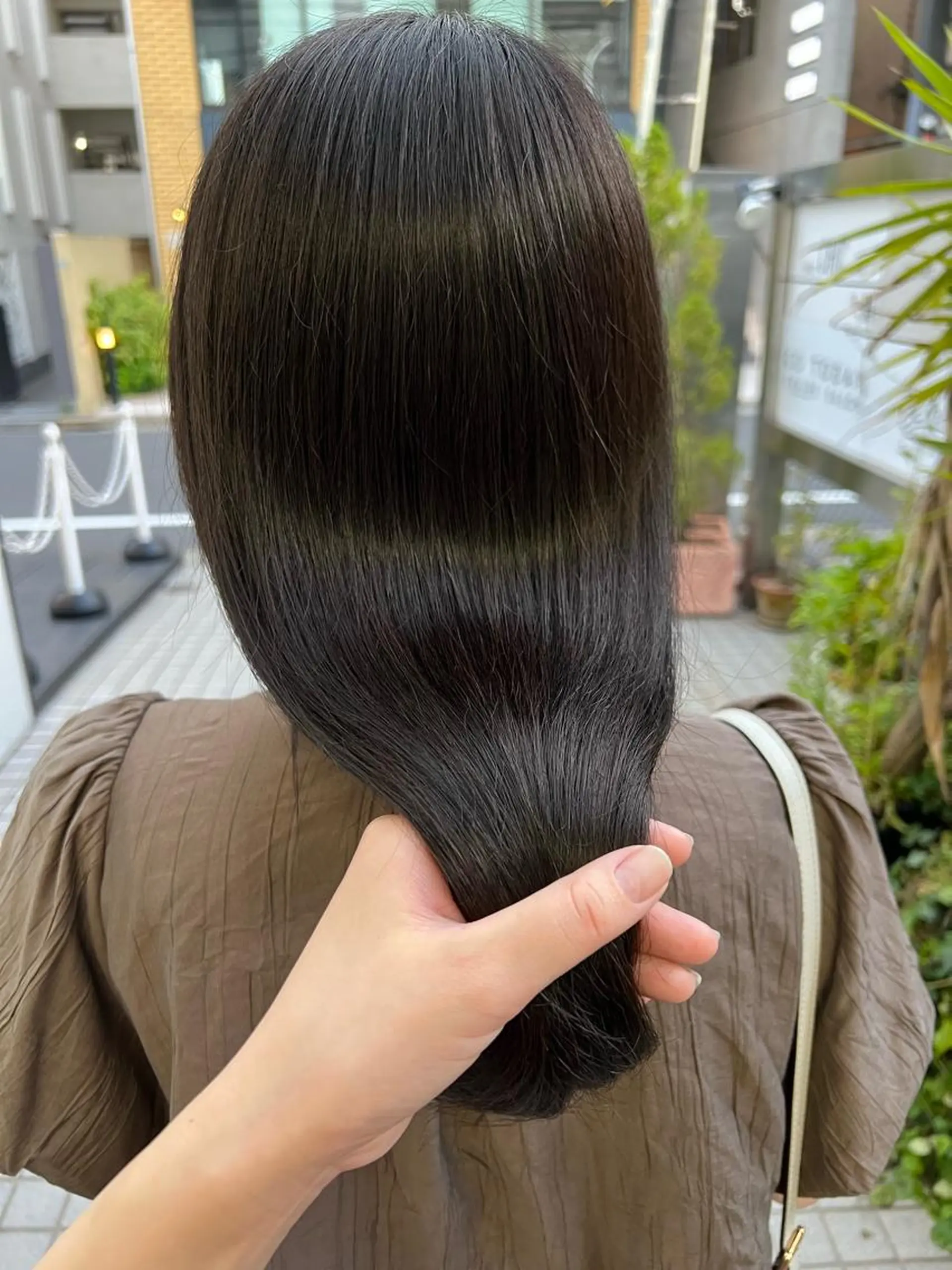 セミロング トリートメント 似合わせヘア🫶🏻 つきいてるみのヘアスタイル