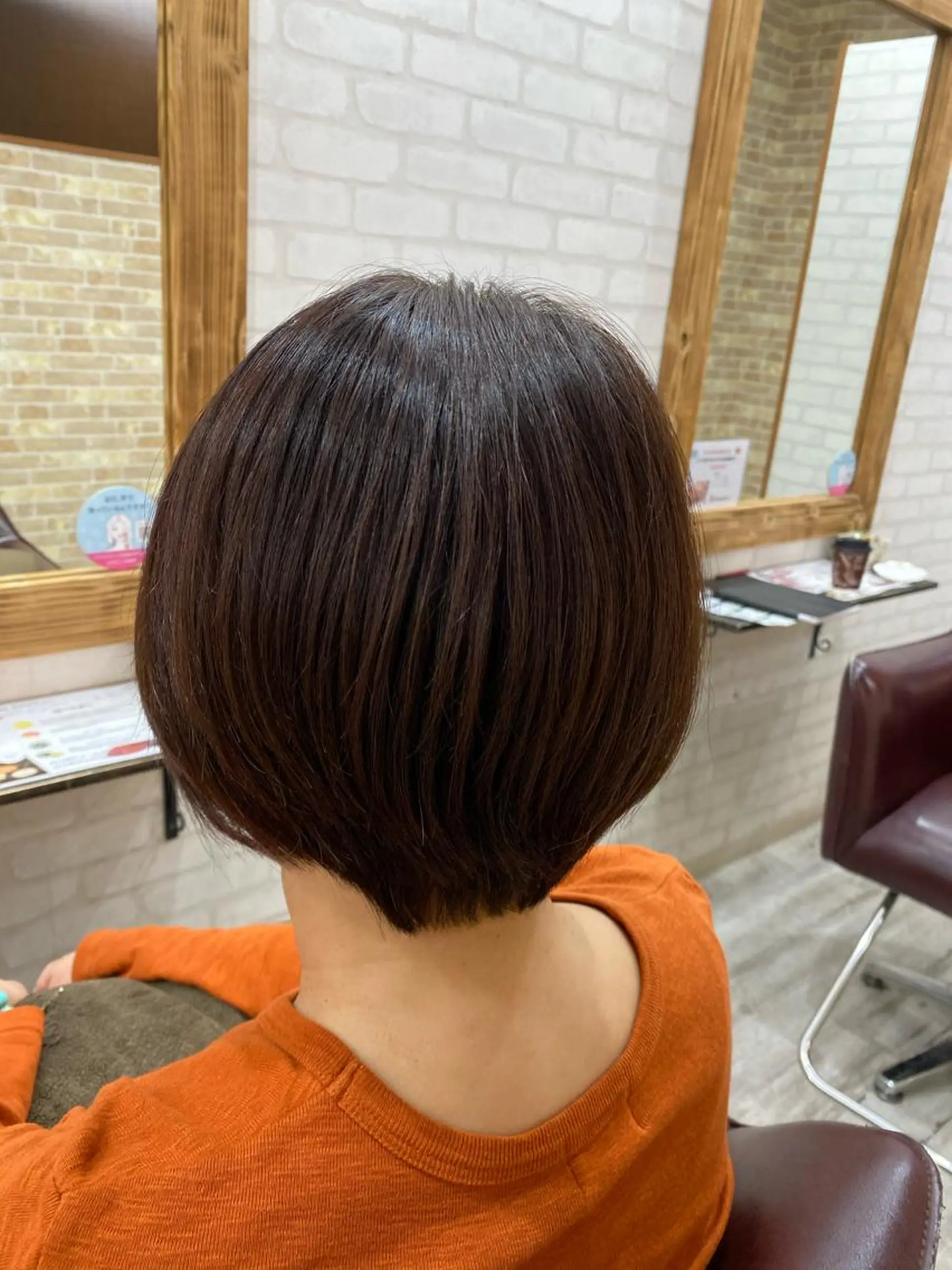 ショート 若山 敦のヘアスタイル