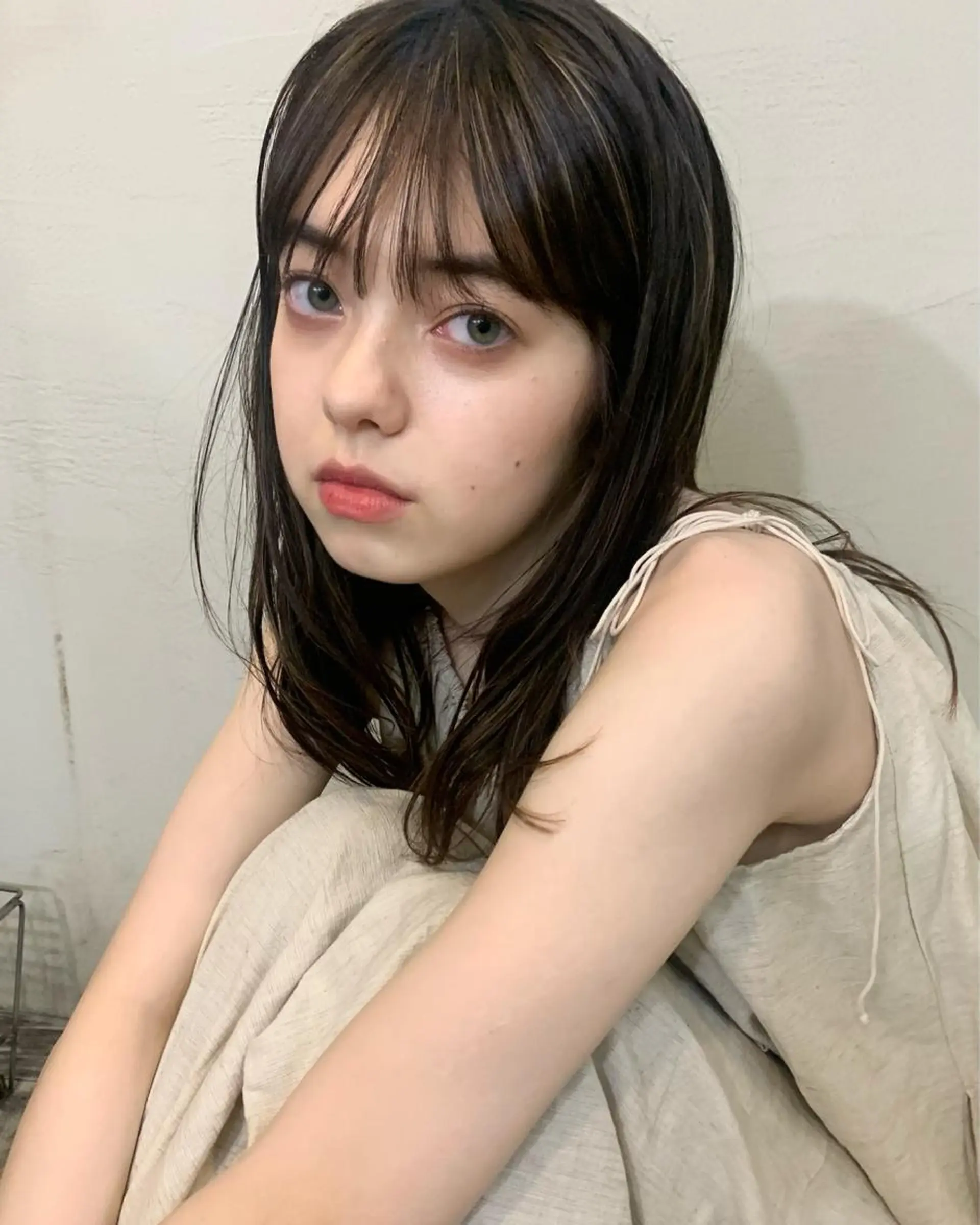 セミロング カラー 透明感カラー log所属・ボブ/顔まわりカット 💫大澤奈緒美のヘアスタイル