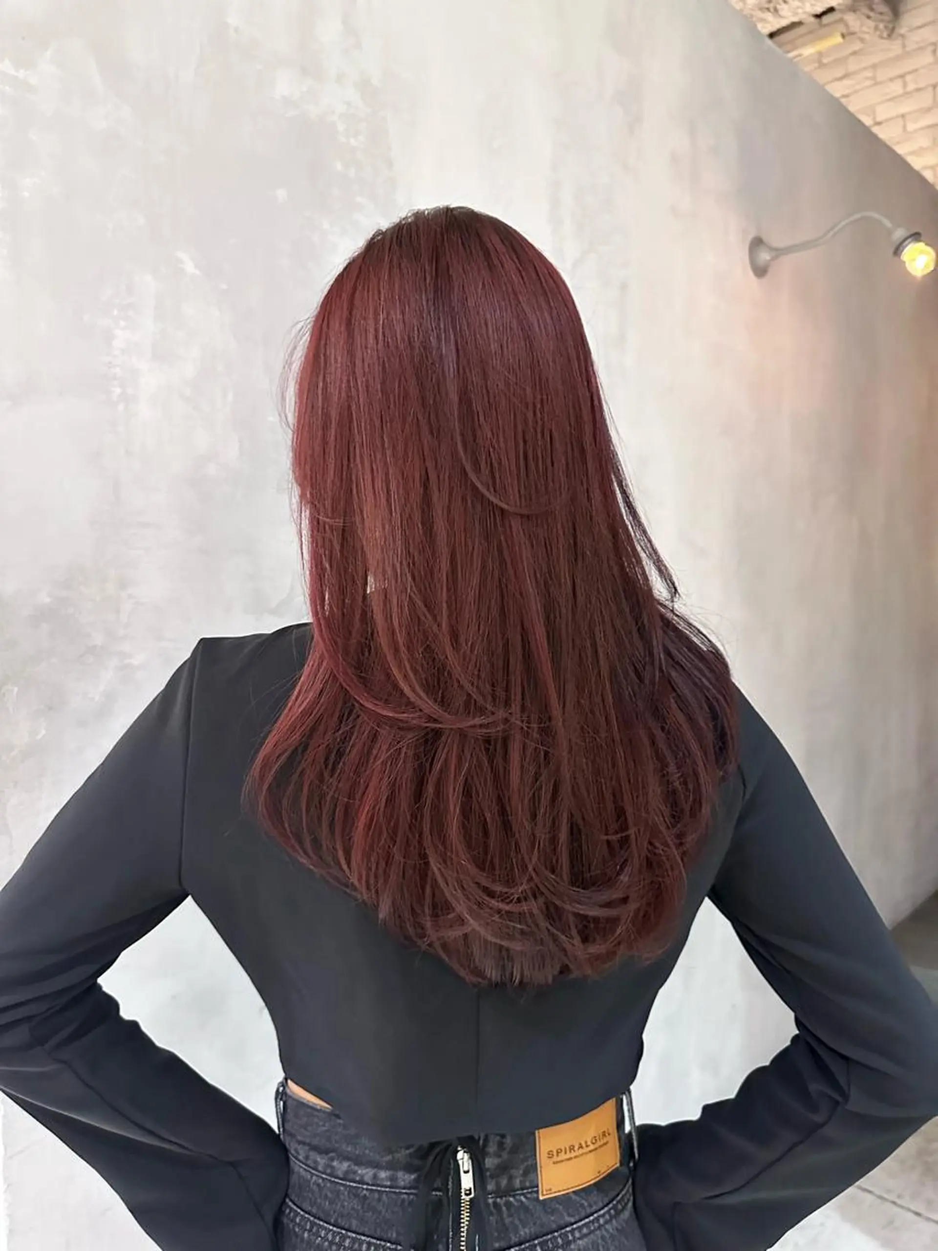 セミロング トリートメント 韓国ヘア/顔周り ヘアセット/加藤優里のヘアスタイル