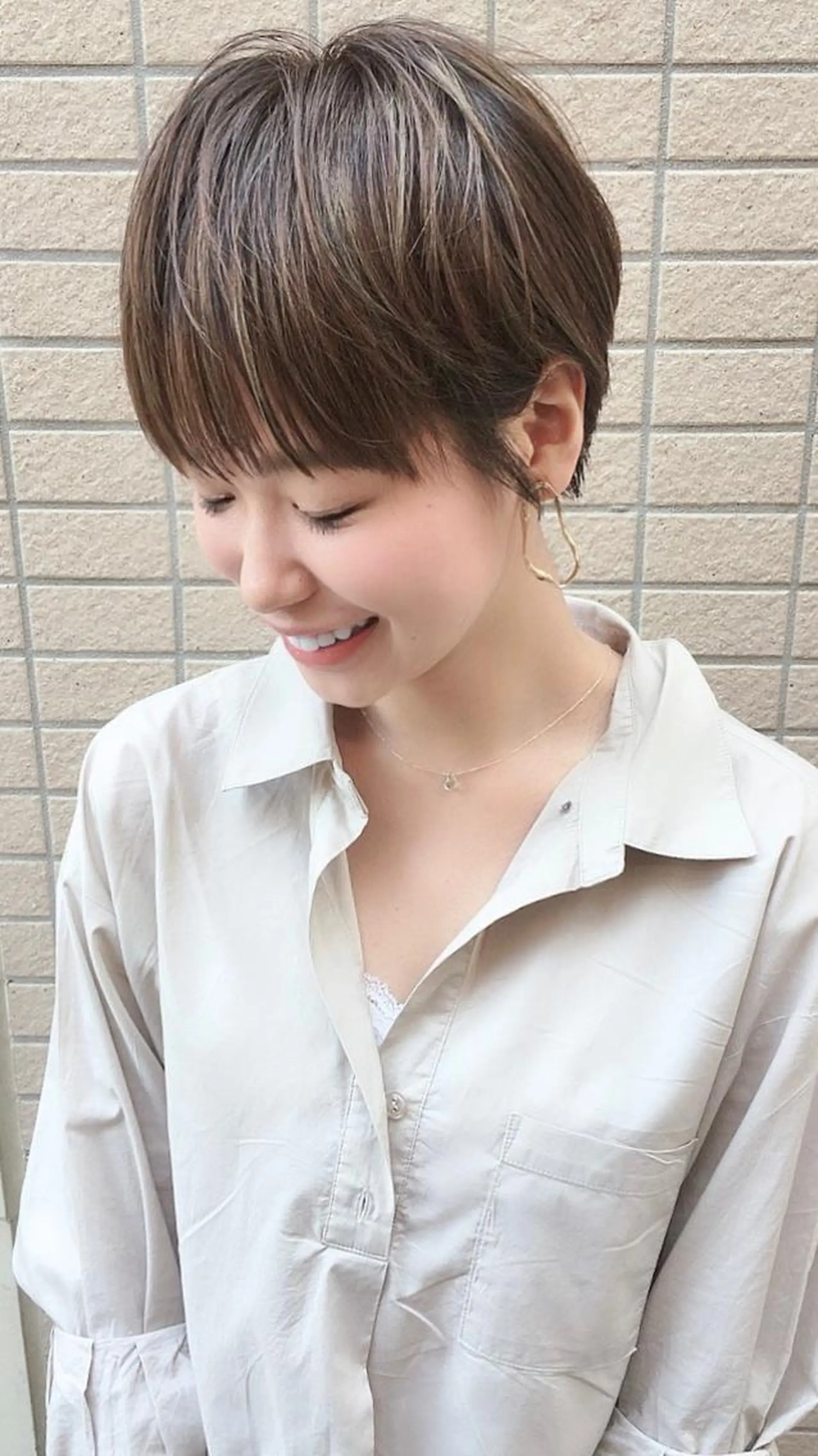 ショート カラー カット ショート、ボブ シマダマサトのヘアスタイル