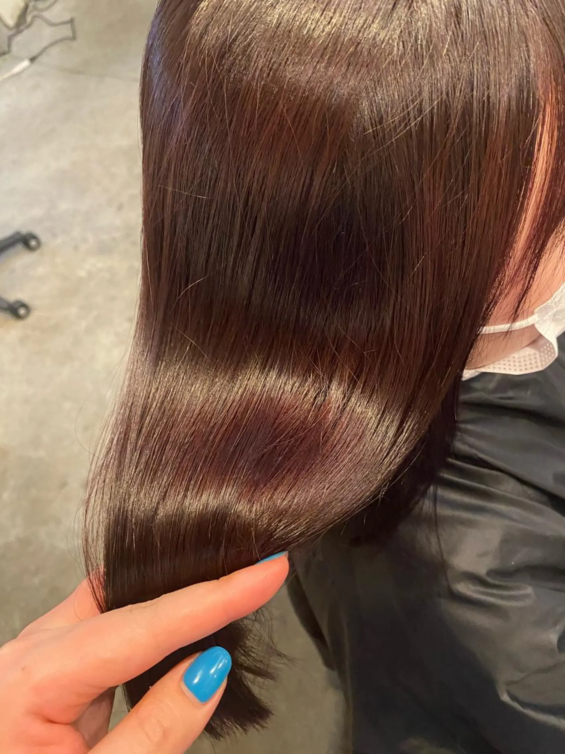 ミディアム カラー お任せヘア☘️☘️ 及川渚のヘアスタイル