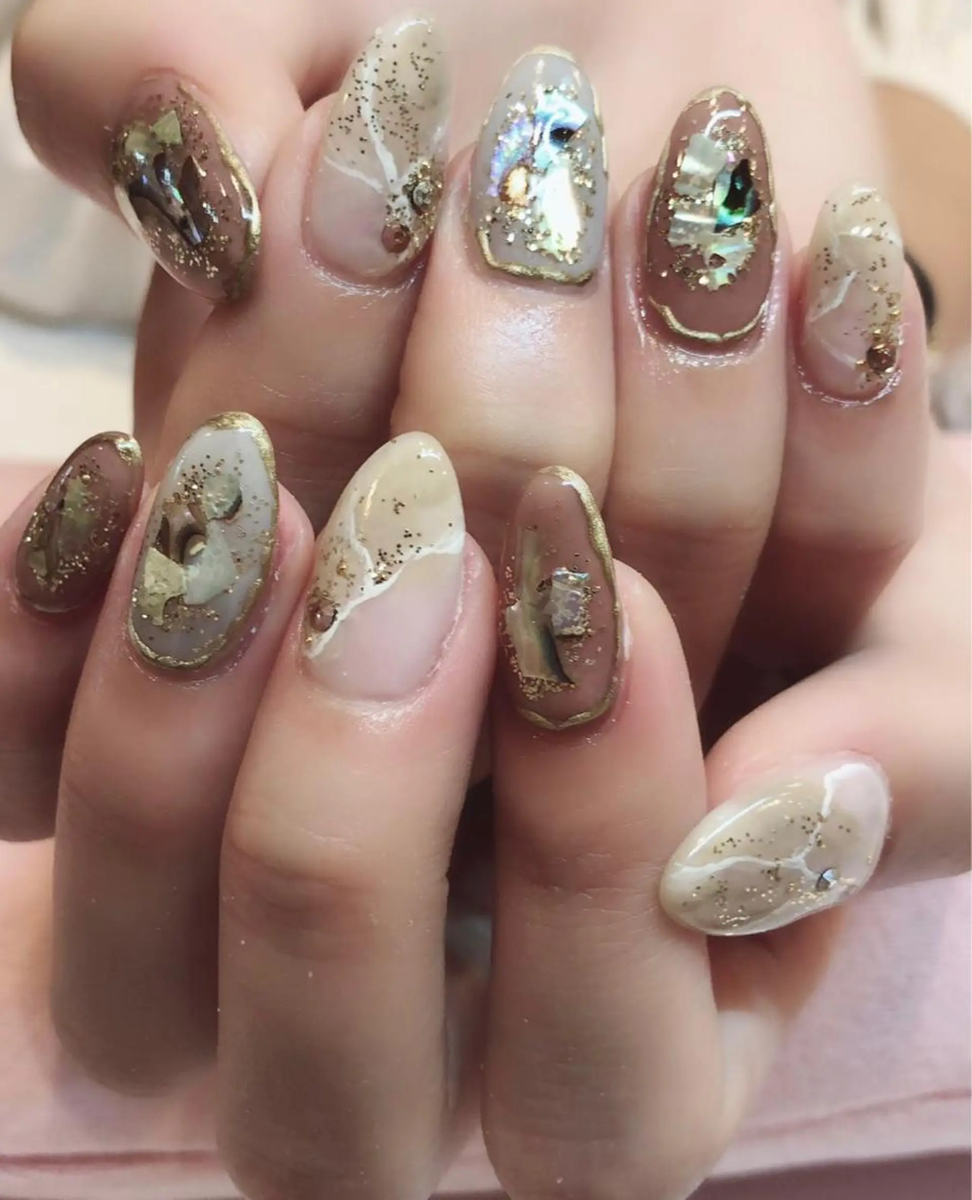 ネイル 長さだし専門店 M2　rikaのネイルデザイン