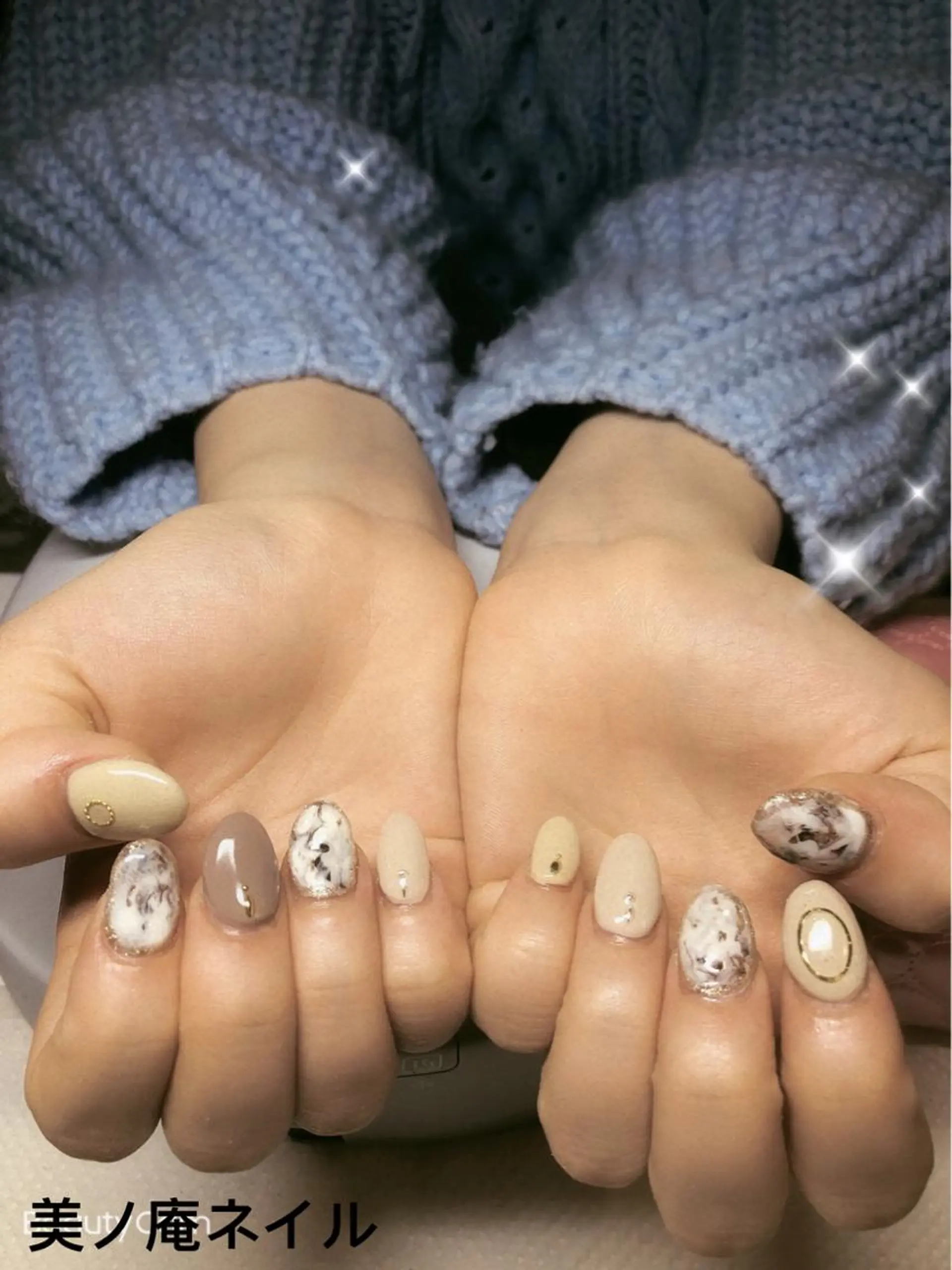 ネイル 美ノ庵ネイルサロン メトロポリタン前店のネイルデザイン