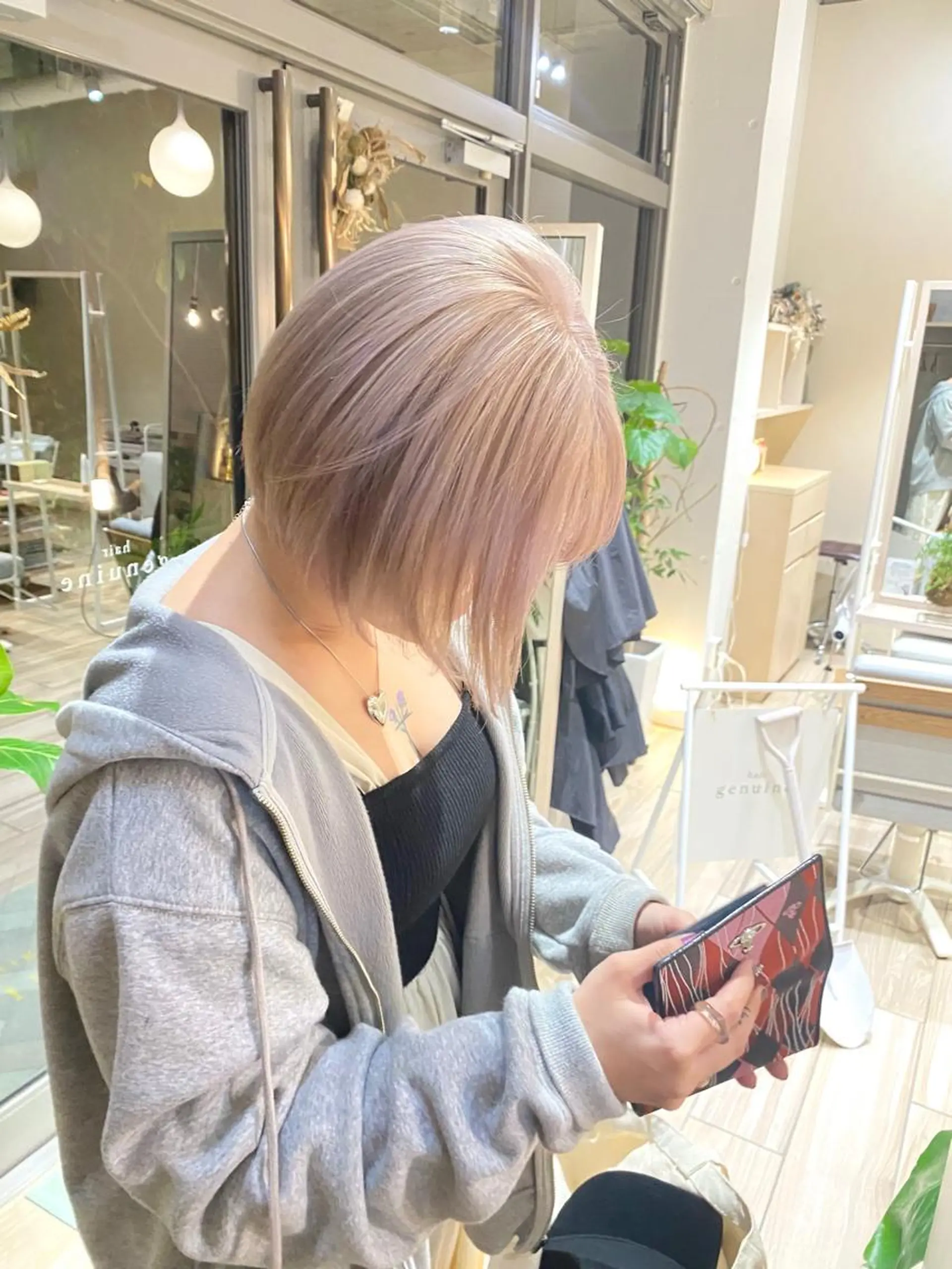 ショート カラー GiseL博多筑紫口 杏実のヘアスタイル