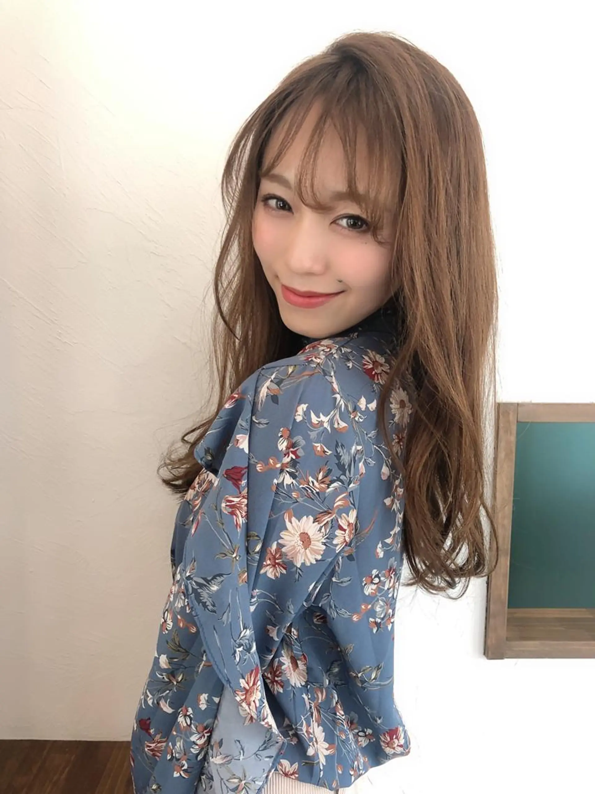 ヘアカラー トリートメント 林 美穂のヘアスタイル