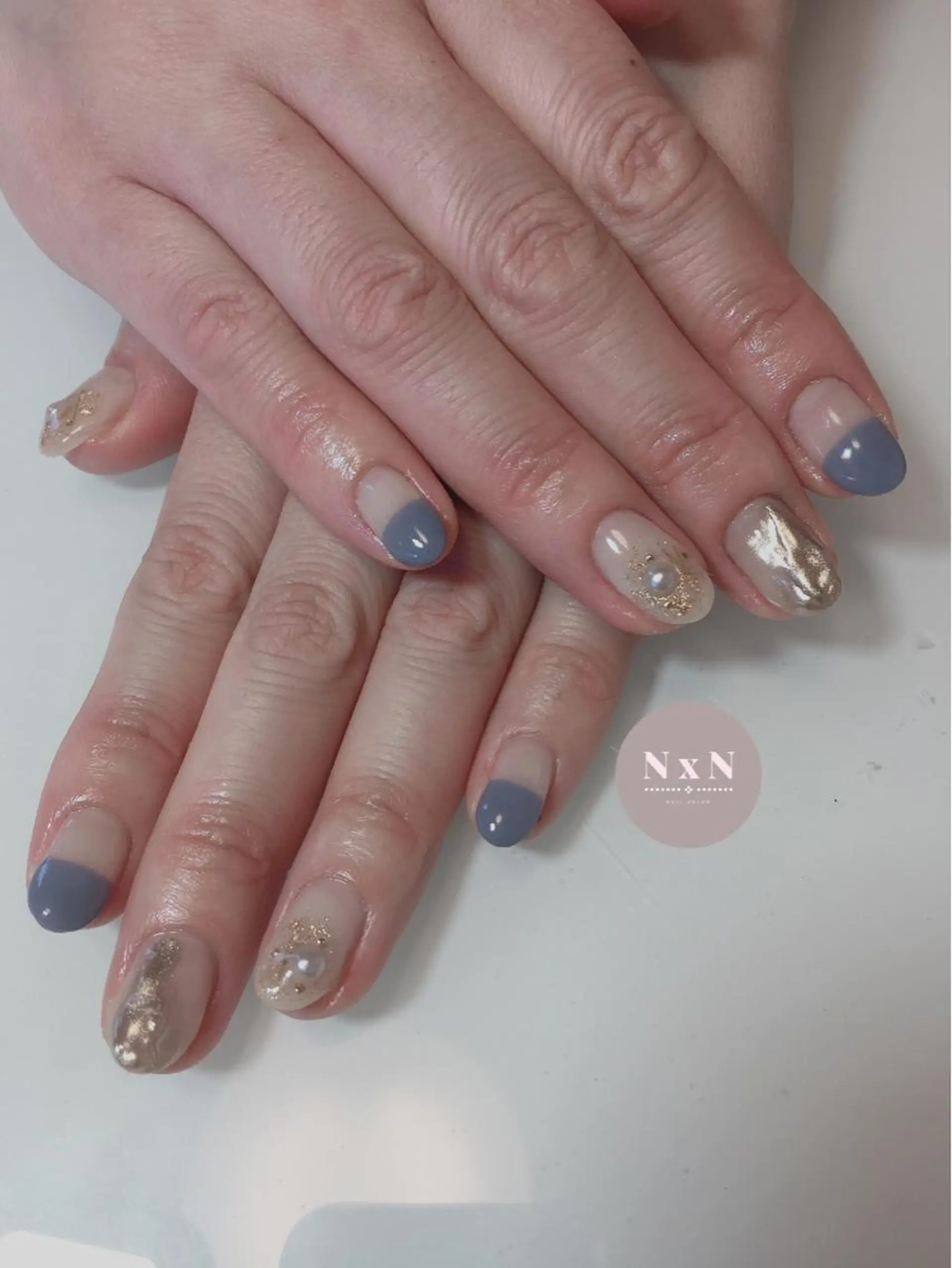 ネイル ジェルネイル ニュアンスネイル ぷっくりネイル nail salon N×Nのネイルデザイン