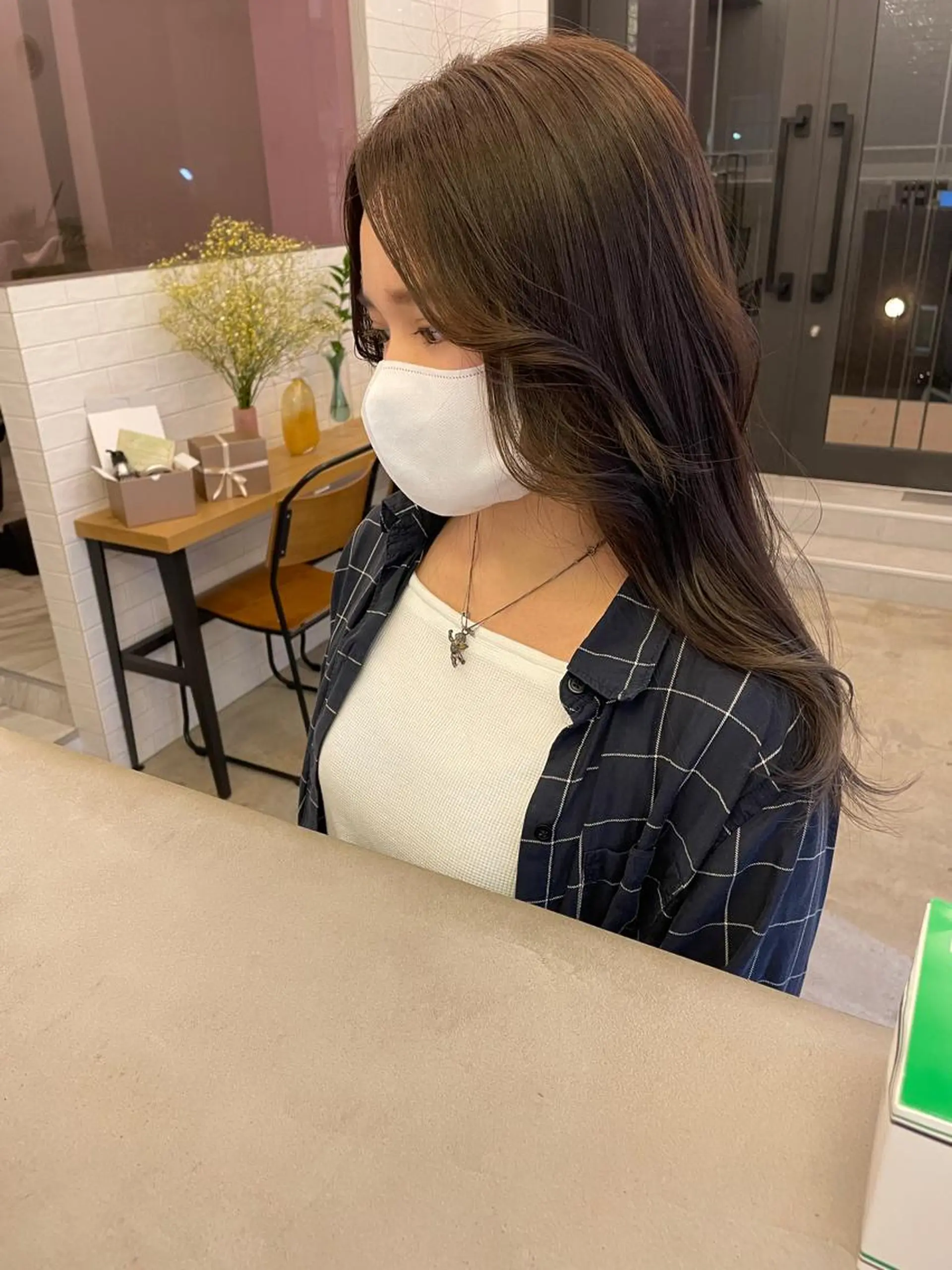 カラー ヘアカラー ヒロミ/アレンジ/ アンニュイ/透け感のヘアスタイル