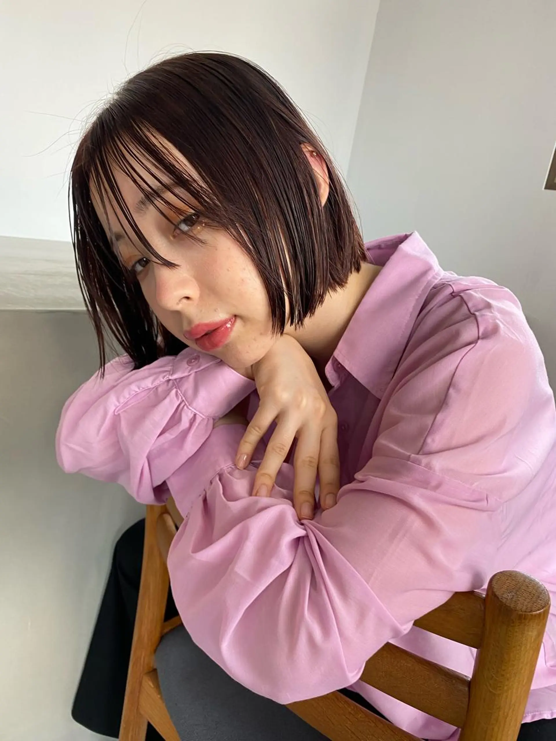 ショート カラー カット ヘアカラー トリートメント Hayashi Shioriのヘアスタイル