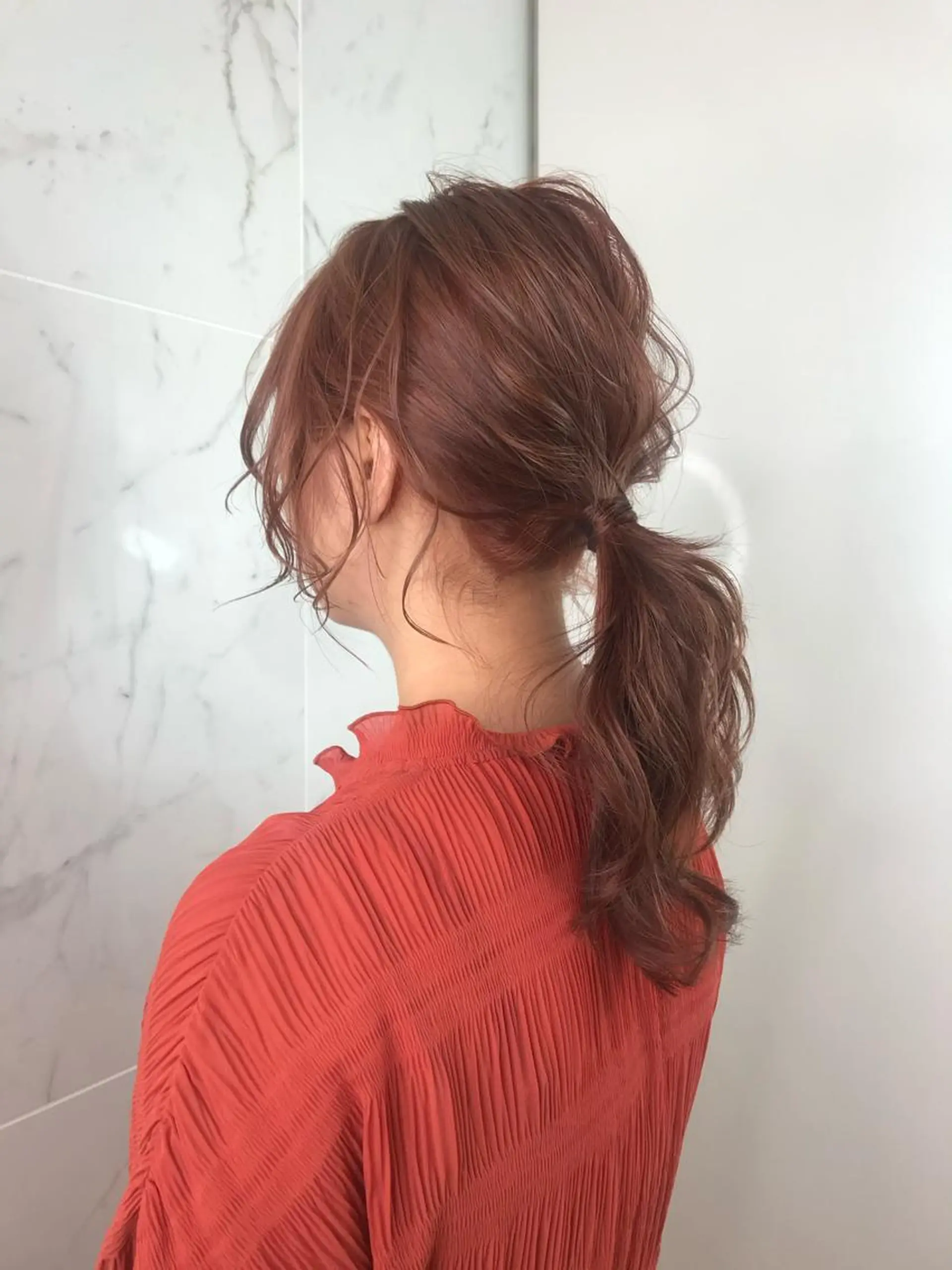 セミロング ヘアセット private salon  sill所属・🫧ツヤ髪個室美容室 安食茉莉🫧のヘアスタイル