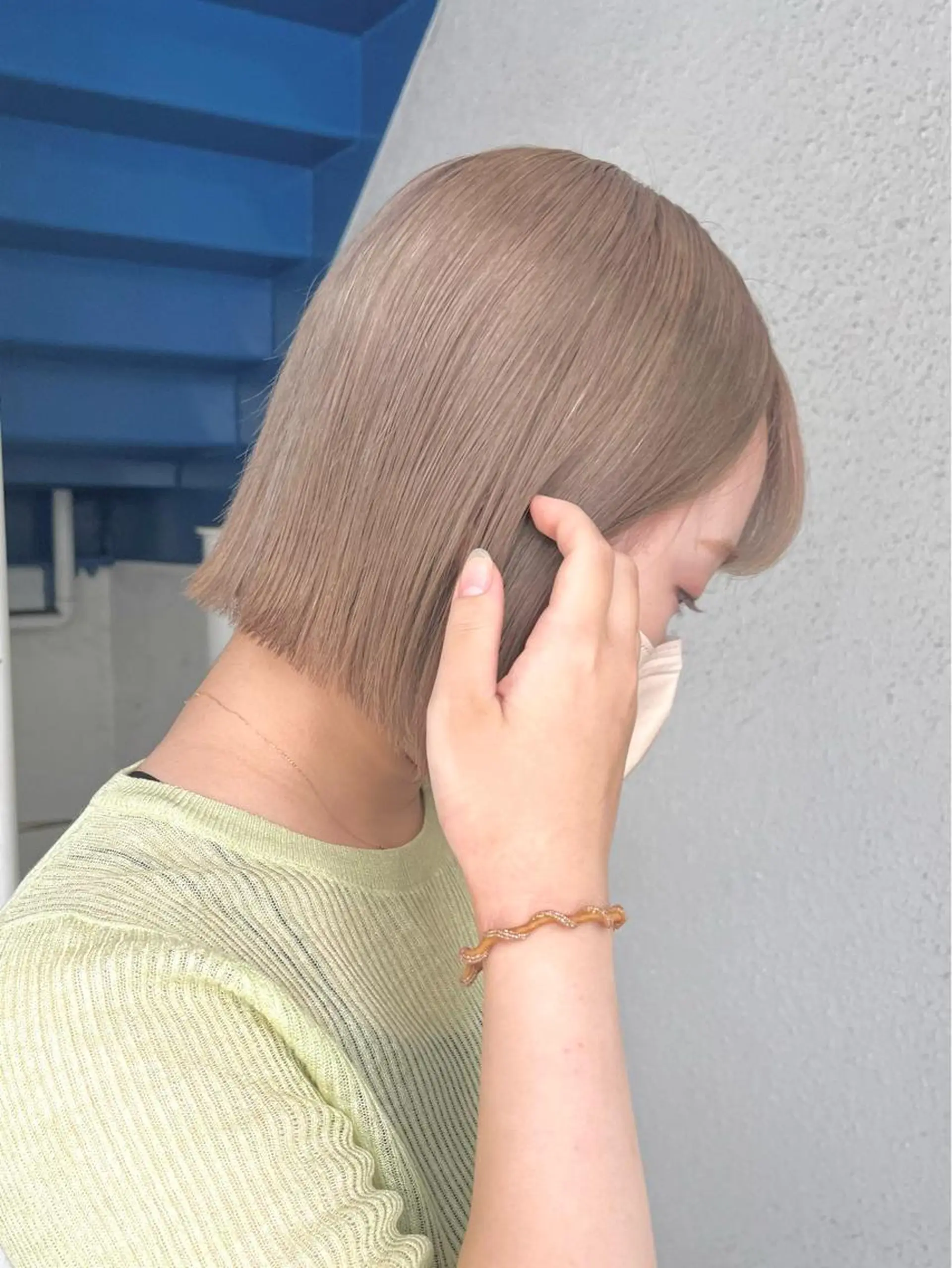 カラー ヘアカラー トリートメント ヘアセット 🌿似合わせブリーチ 松本朋幸🌿のヘアスタイル