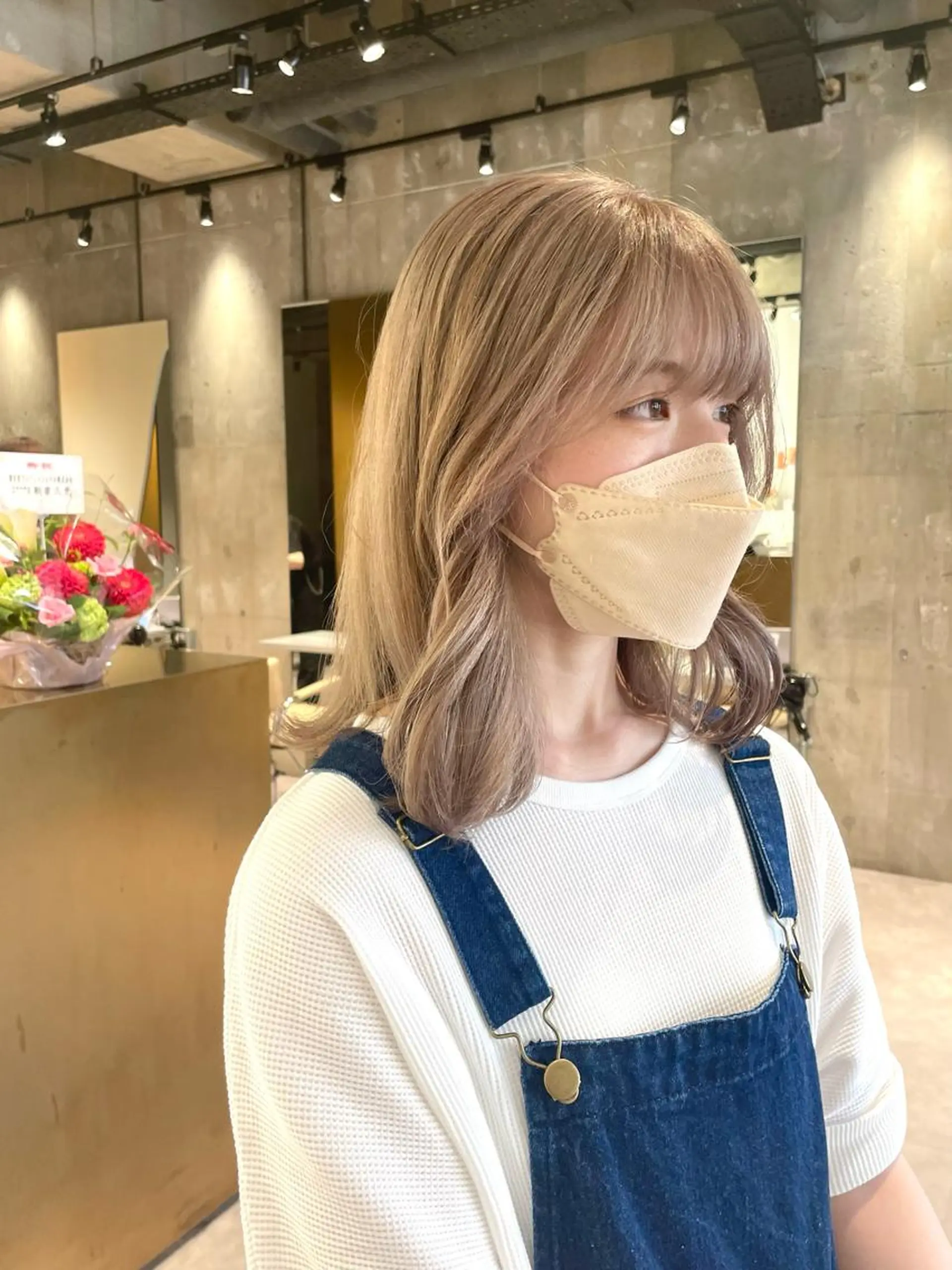 セミロング カラー パーマ カット ヘアカラー トリートメント 海外レイヤー 🇺🇸/ヒナコのヘアスタイル