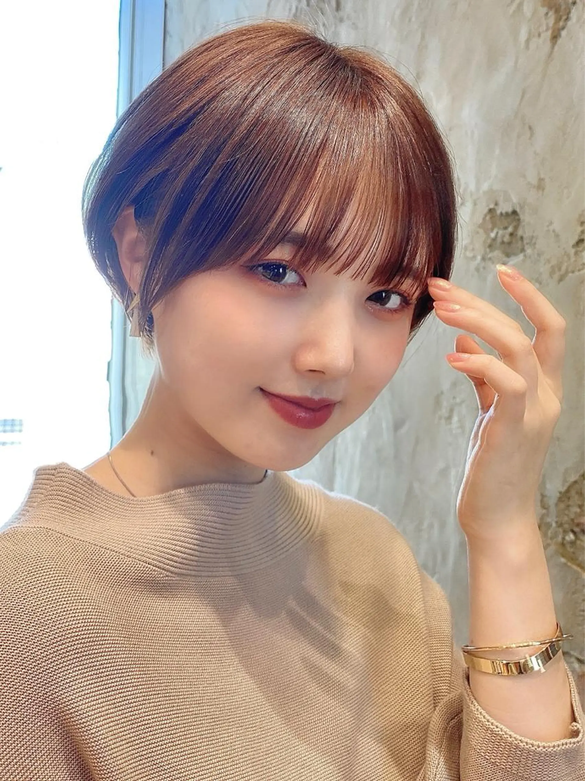 ショート ヘアカラー トリートメント ショート、ボブの神✨ 峯朋也✂︎✨のヘアスタイル