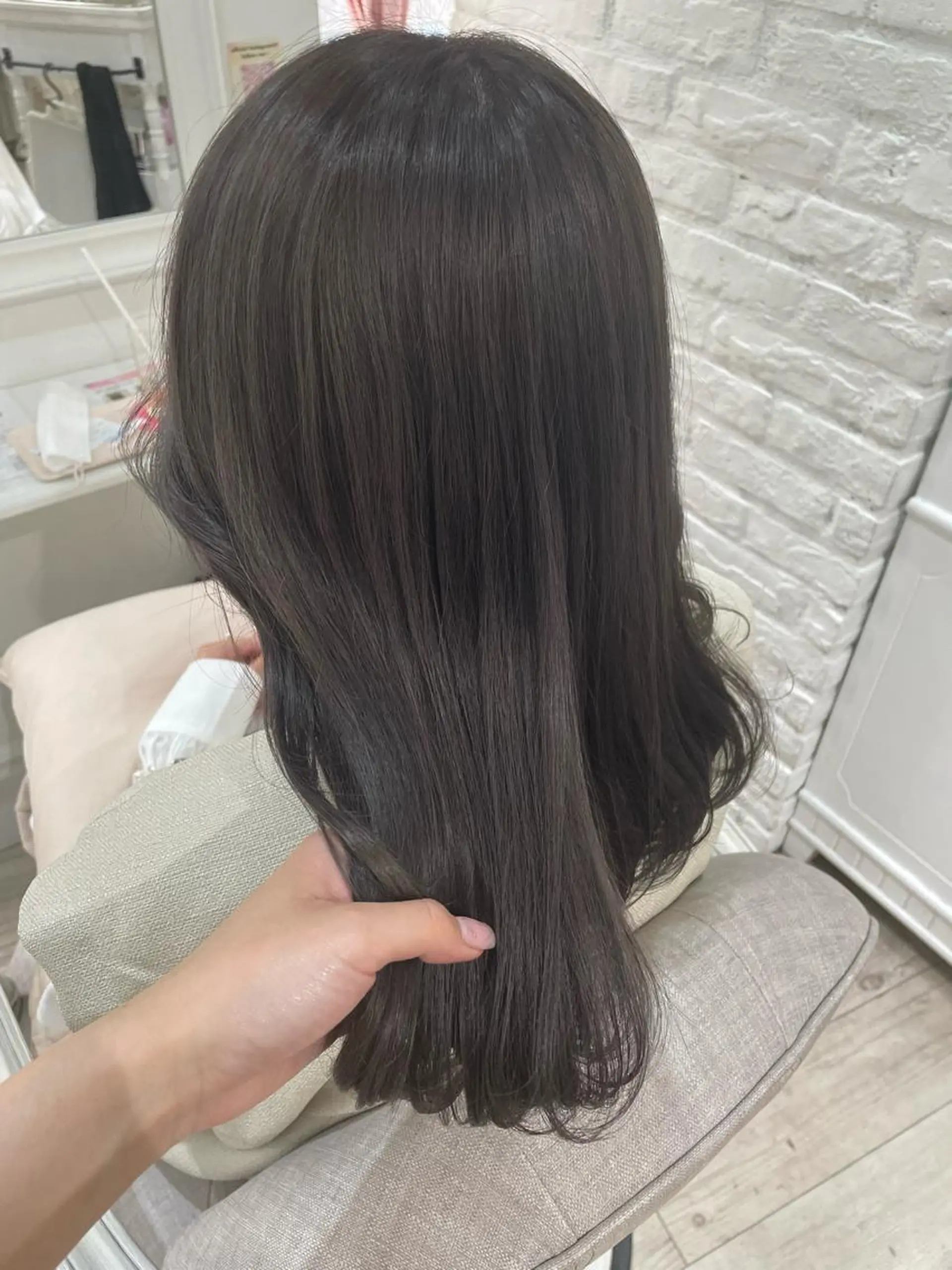 セミロング カラー miyu /大阪美容室のヘアスタイル