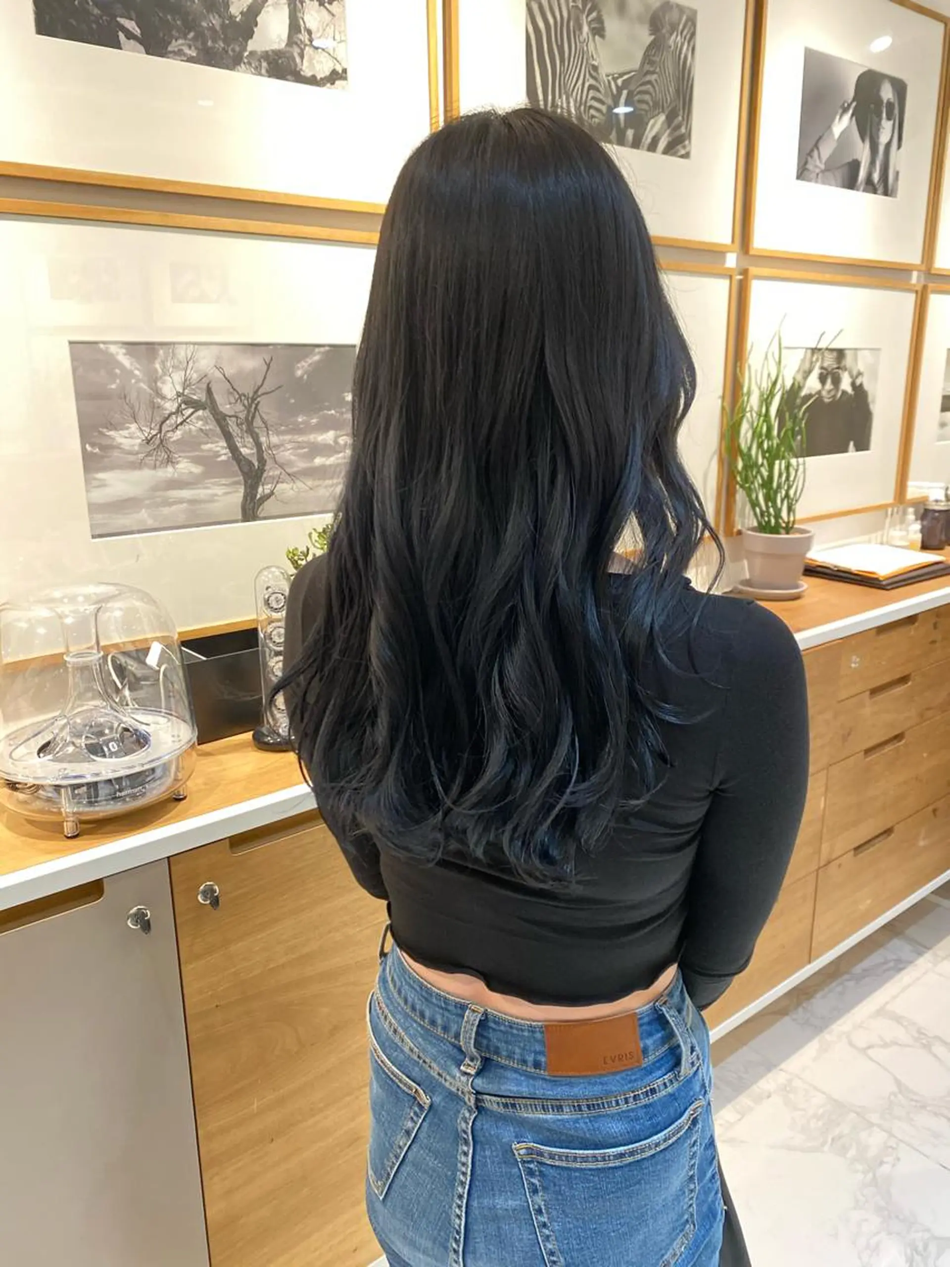 ロング カラー ヘアカラー トリートメント ヘアセット ナチュラル/韓国💎 haruka 💎のヘアスタイル