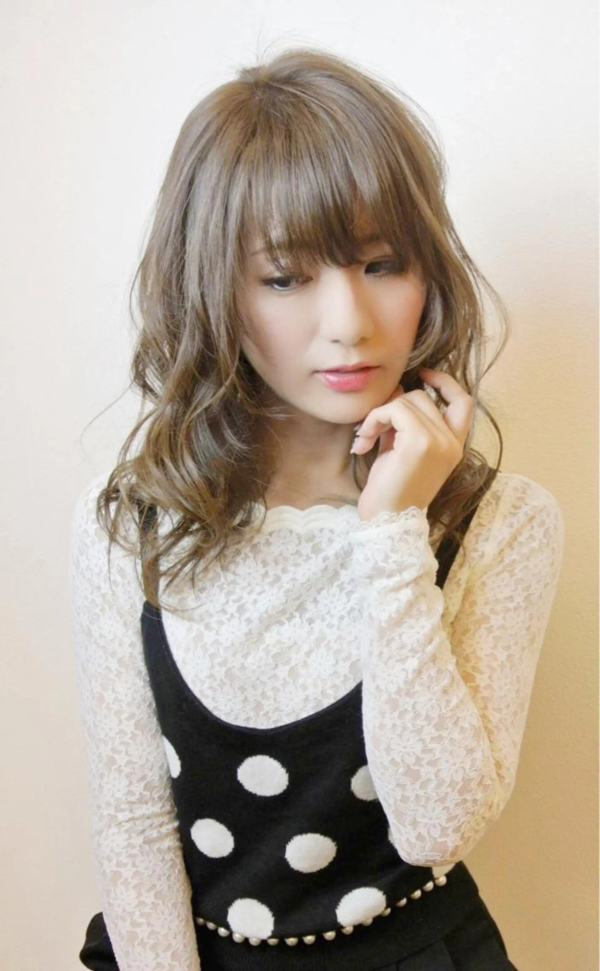 セミロング ブルーム プレミアムのヘアスタイル