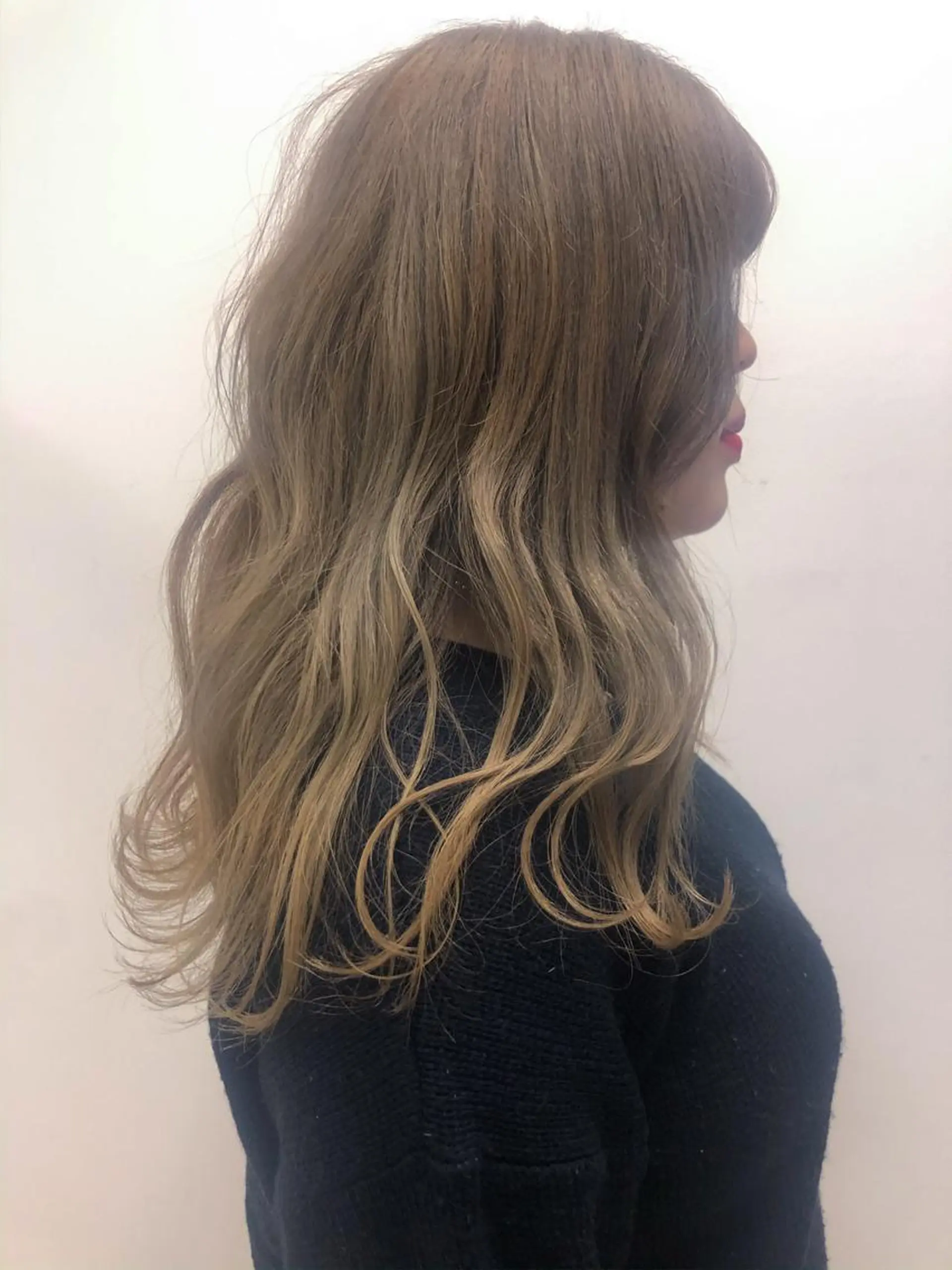 ロング コトネ🫧 韓国風レイヤーカットのヘアスタイル