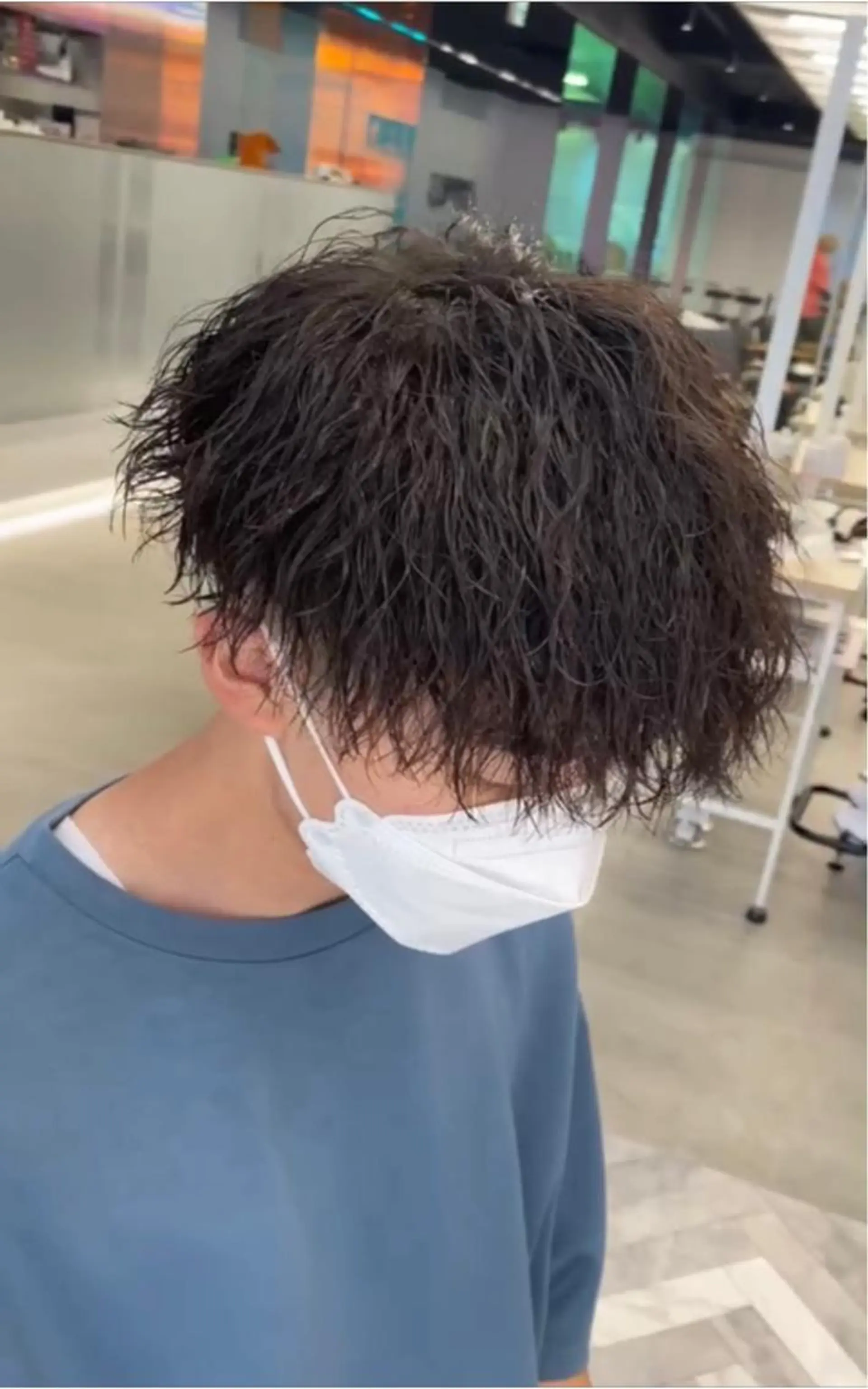 パーマ メンズ 新宿【メンズパーマ】 塩澤太一のヘアスタイル