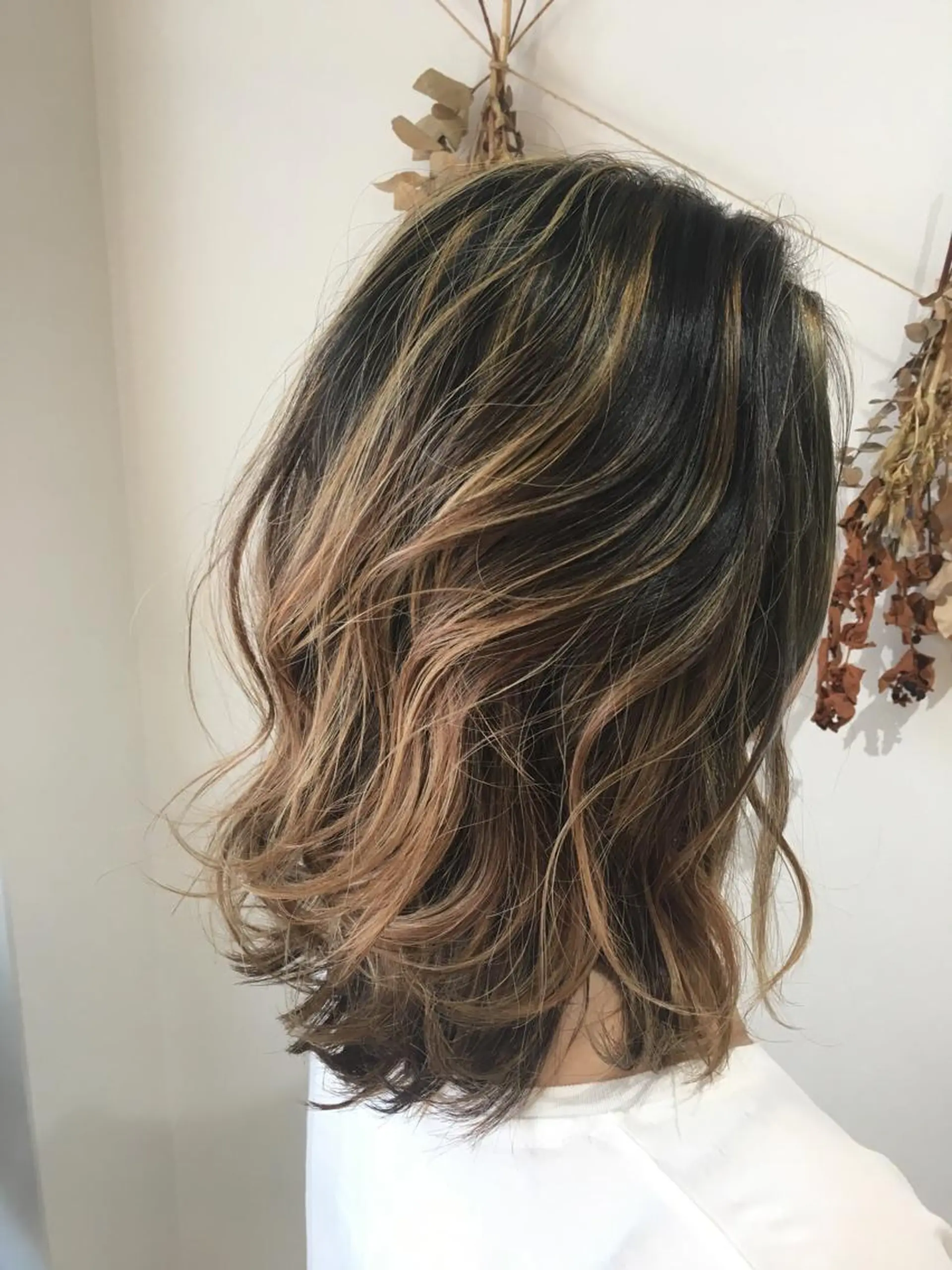 ミディアム カラー hair  design nico*  ヘアデザイン ニコ所属・中間 将人のヘアスタイル