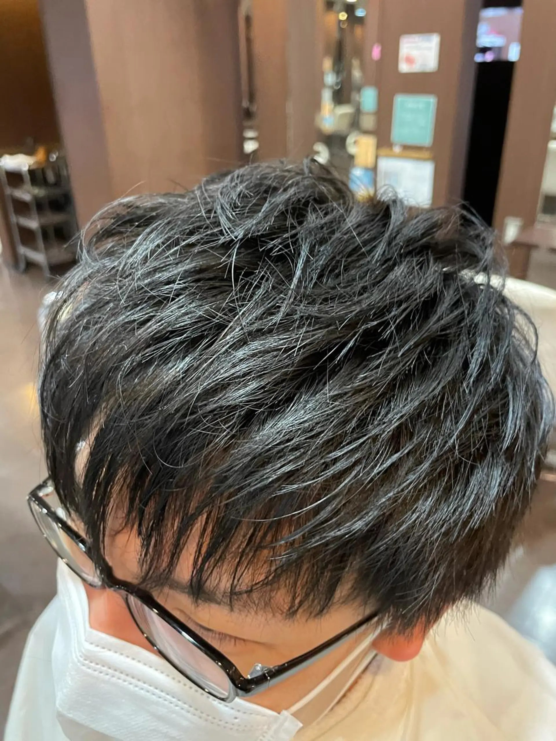 メンズ カット 長屋 裕也のヘアスタイル