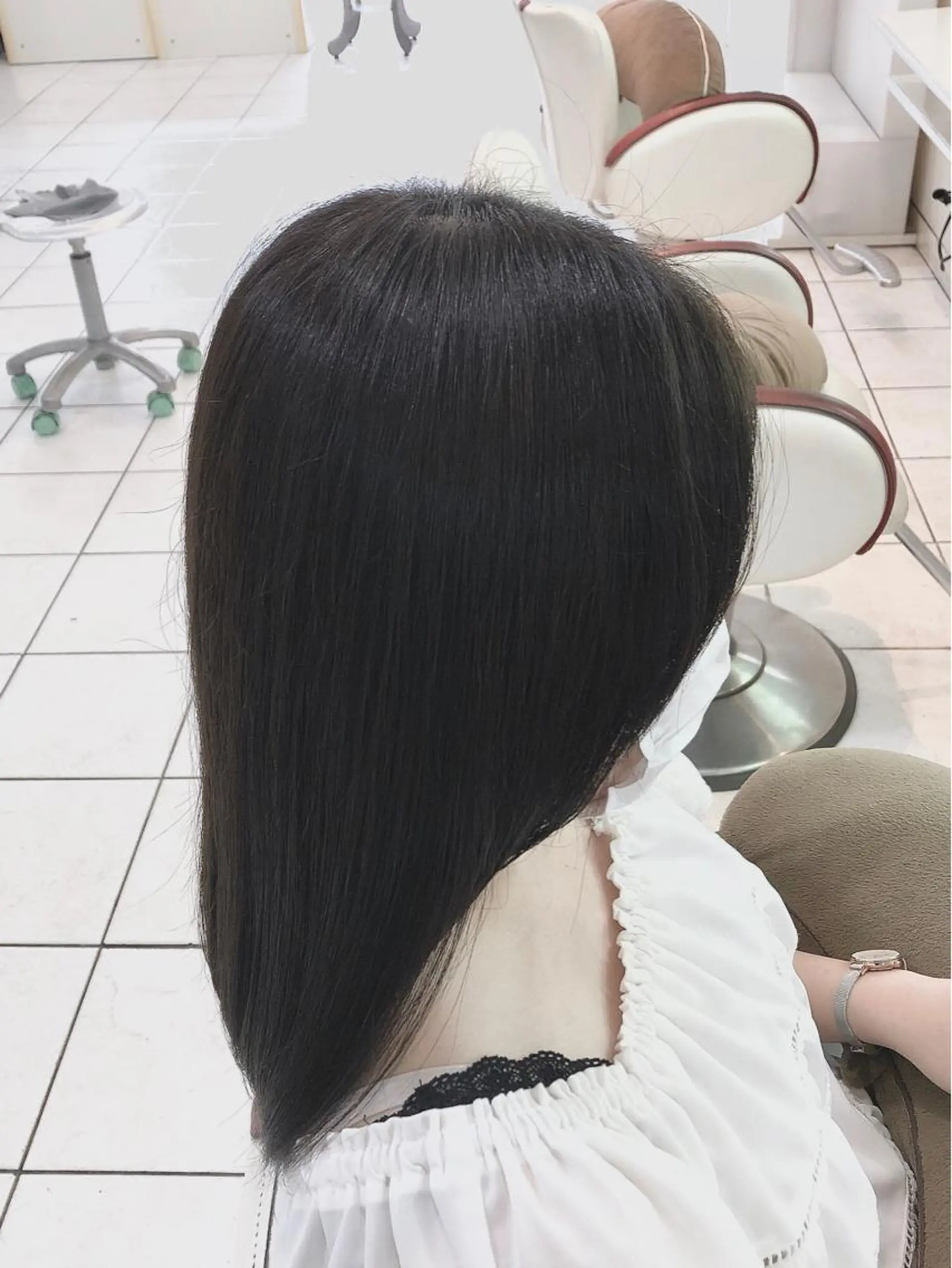 ミディアム カラー 保住 亮太のヘアスタイル