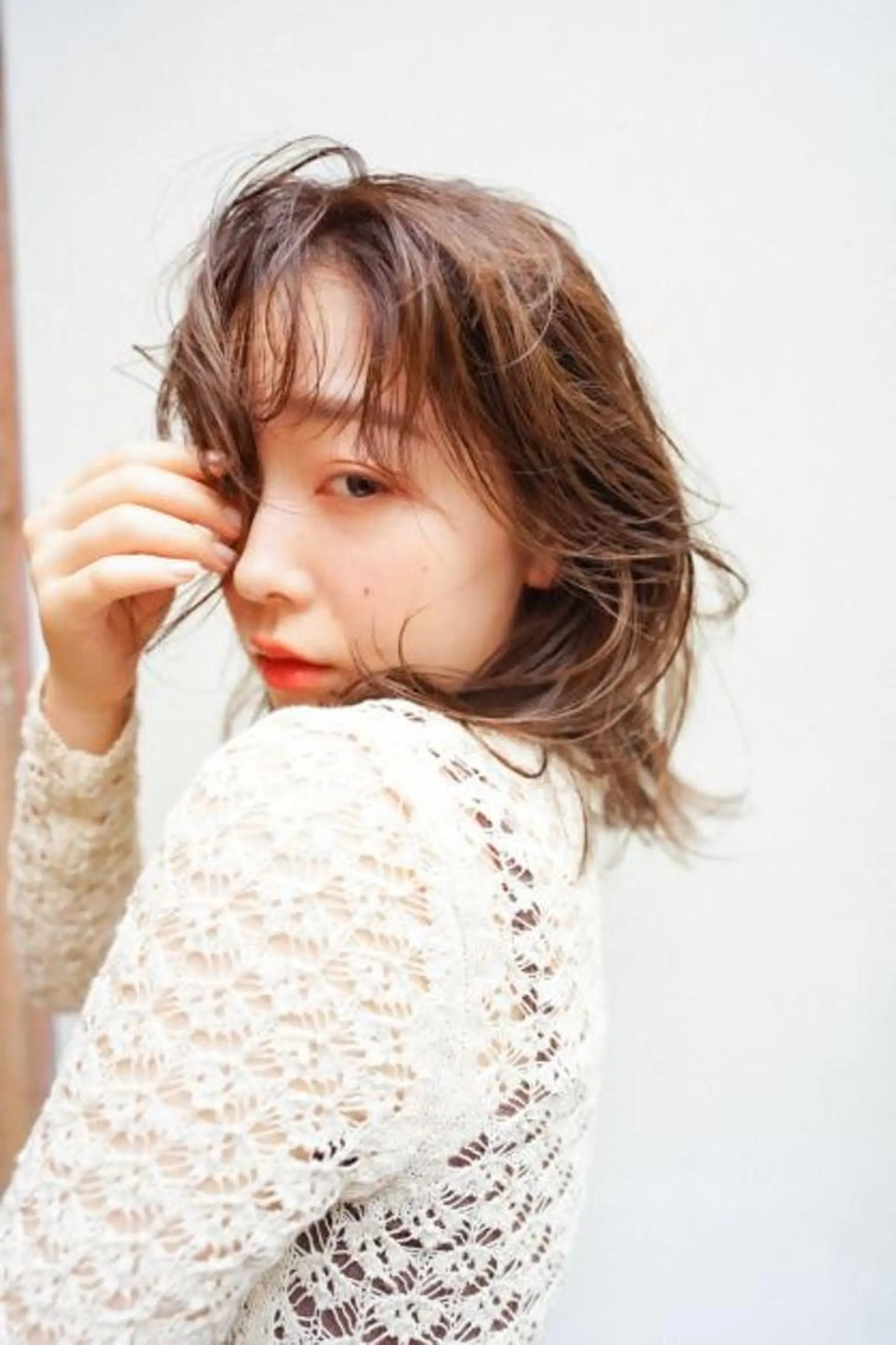 ミディアム カラー ブリーチ ケアブリーチ ダブルカラー イヤリングカラー ハイライトカラー カット ヘアカラー N° jemica 札幌のヘアスタイル