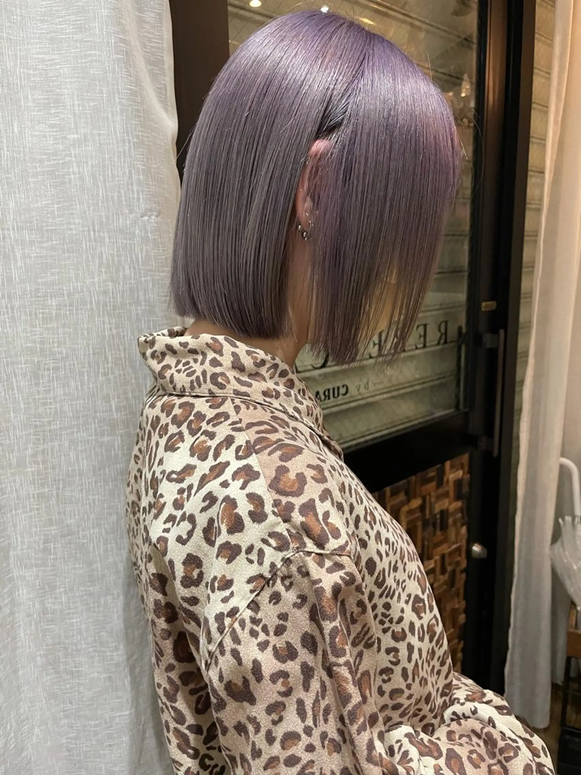 ミディアム カラー カット ヘアカラー トリートメント レイヤー/顔周り /AKARIのヘアスタイル