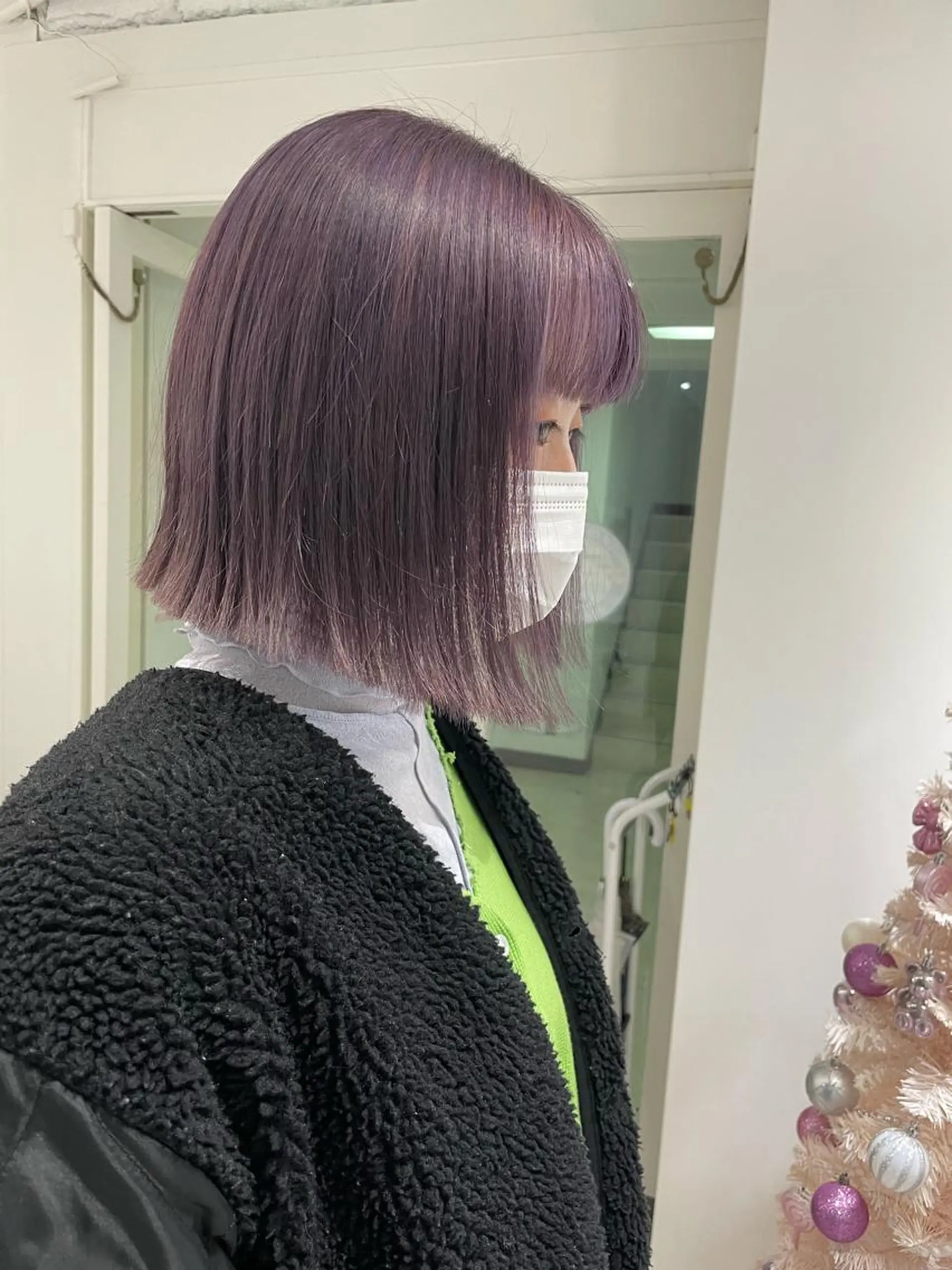 ミディアム カラー ヘアカラー トリートメント HARUKA韓国ヘア /Luana梅田のヘアスタイル