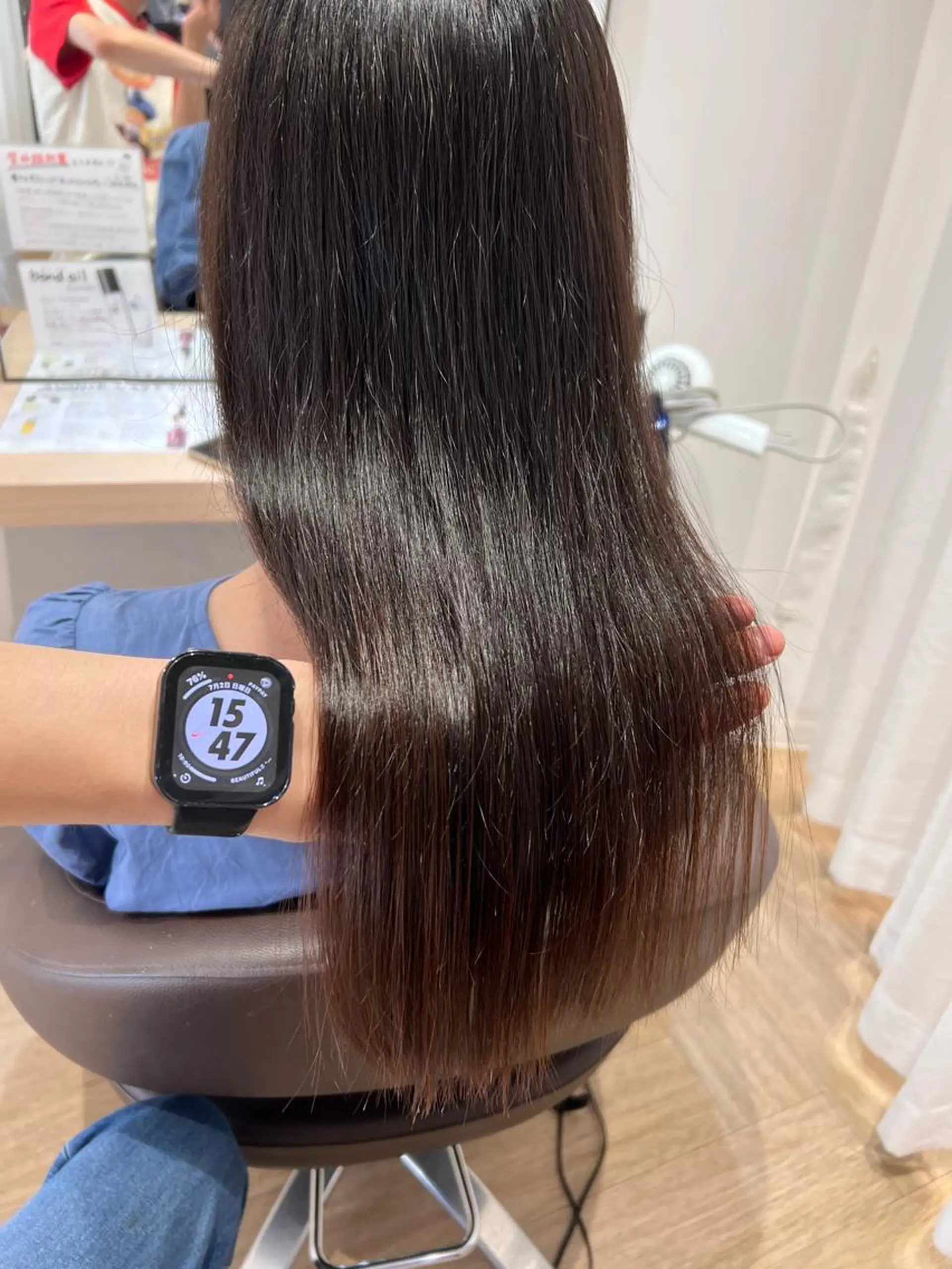 セミロング カット 縮毛矯正 トリートメント AVANCE.西宮北口所属・白髪ぼかし/髪質改善 梅原響輝のヘアスタイル