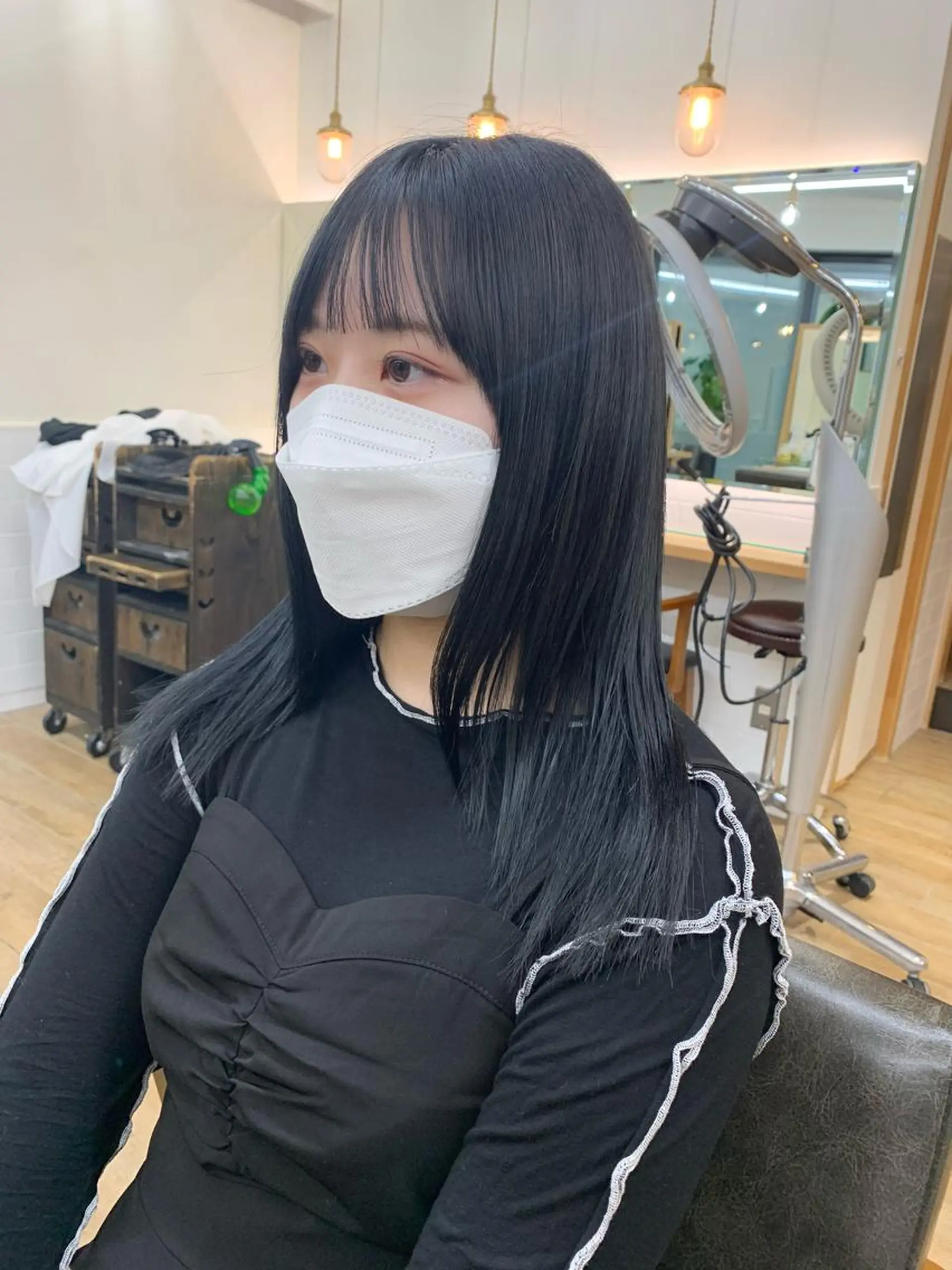 ロング カラー パーマ ヘアアレンジ メンズ キッズ ネイル マツエク・マツパ アイブロウ カット ヘアカラー 似合わせレイヤー 🌿JUNのヘアスタイル