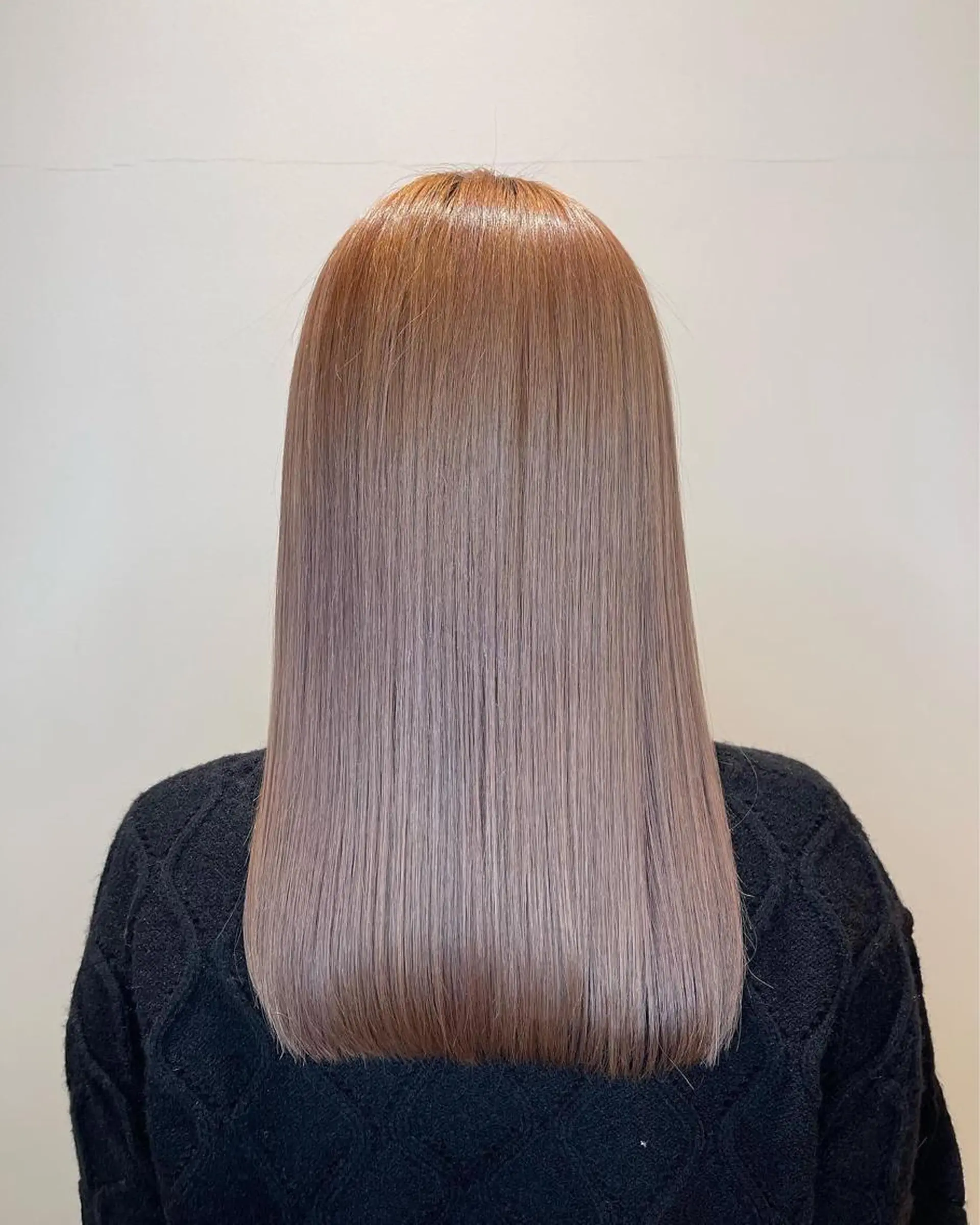 ロング 縮毛矯正 ヘアースペースカーム所属・堀内 佑樹のヘアスタイル