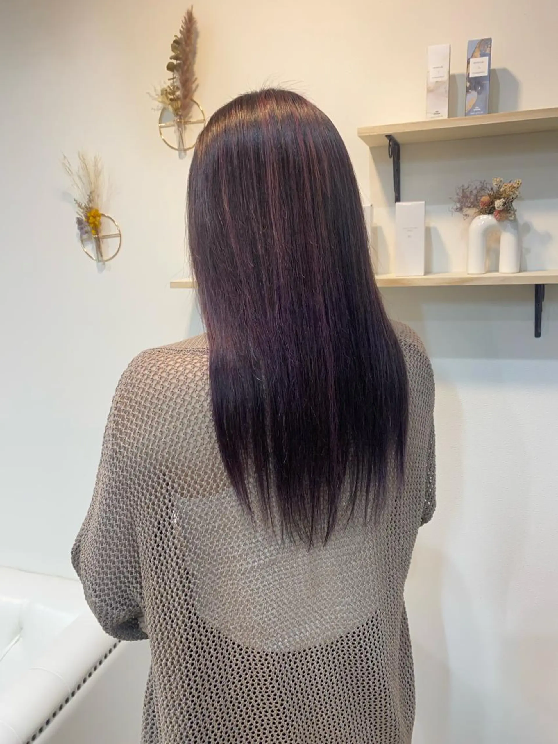 ロング ハイライト カット ヘアカラー en⁺　trust所属・レノ/en trust/金沢市のヘアスタイル