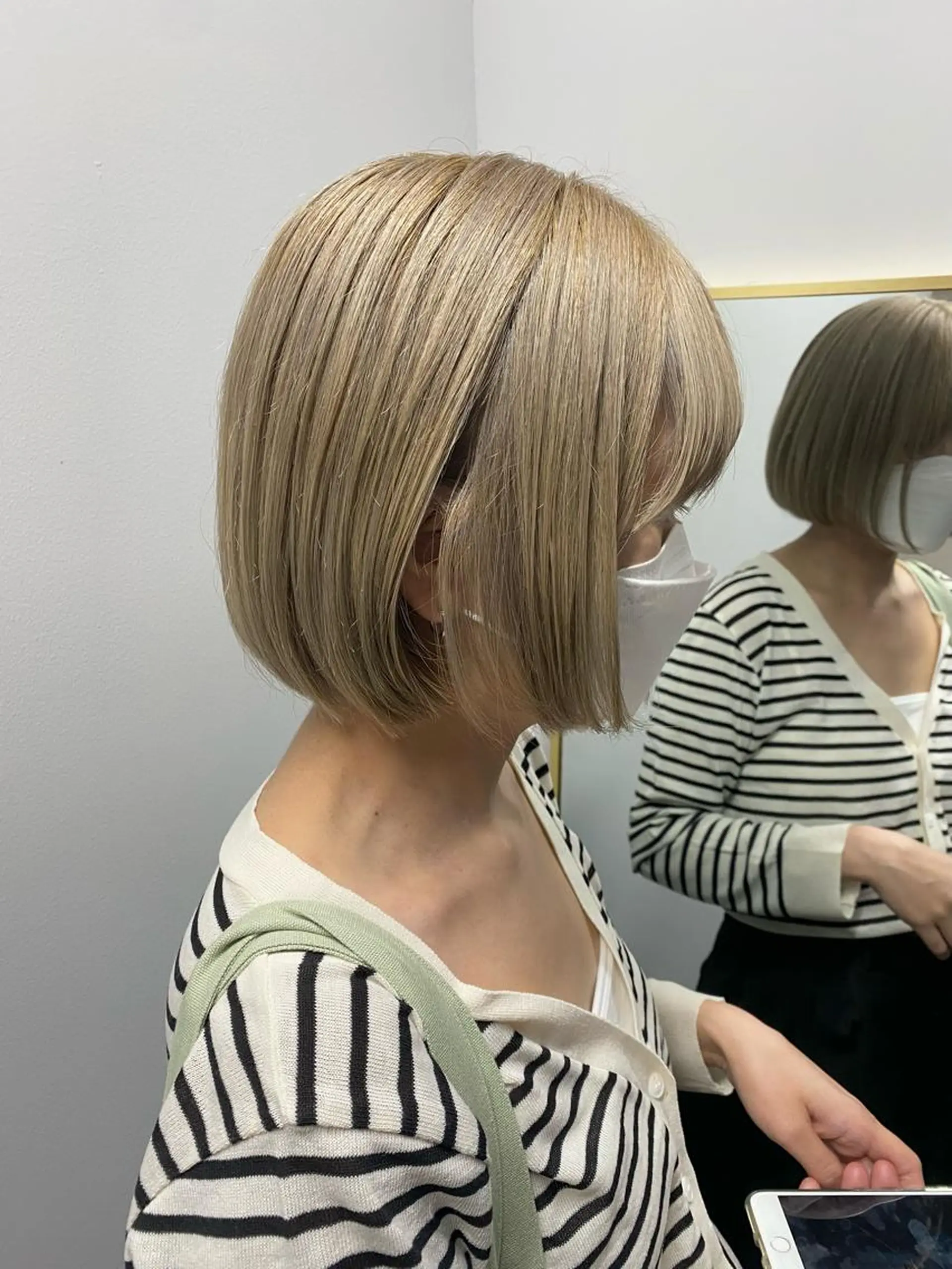 ショート カラー カット ヘアカラー コマツリサ ROCCO eastのヘアスタイル