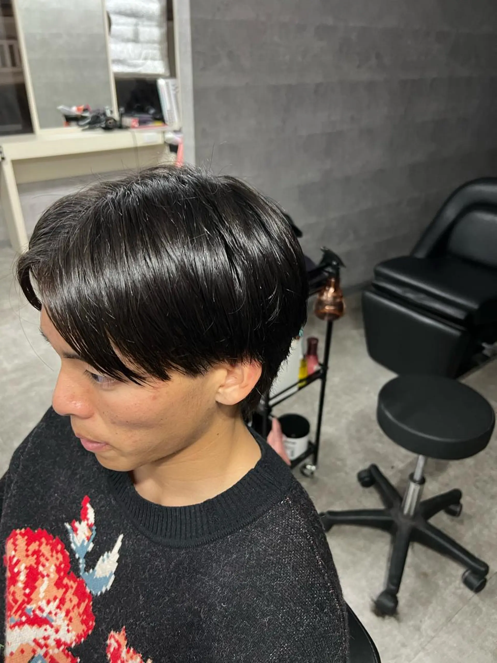 ショート メンズ センターパート 高階 晃一 /レイヤーカットのヘアスタイル