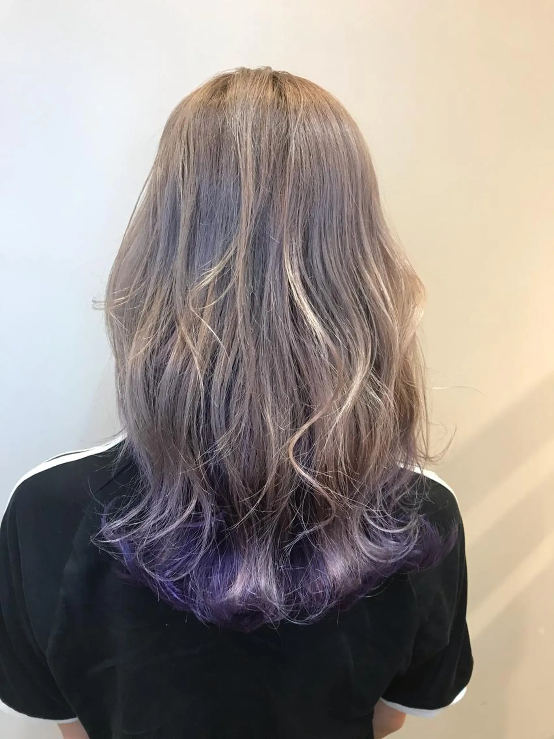 ロング カラー シールエクステ⭐️ オオミタクヤのヘアスタイル