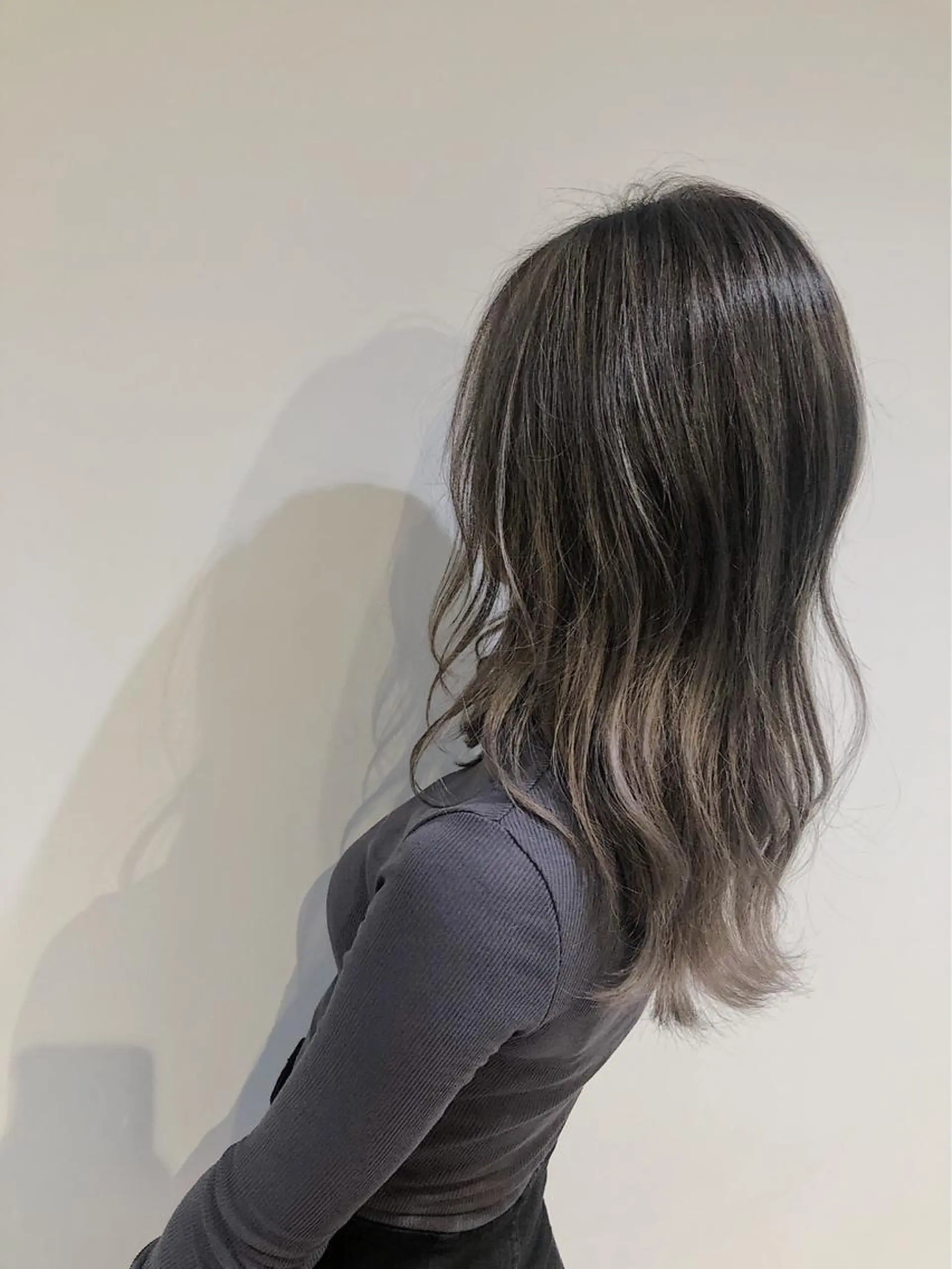 ロング カラー 小島嵩人 縮毛矯正 髪質改善のヘアスタイル