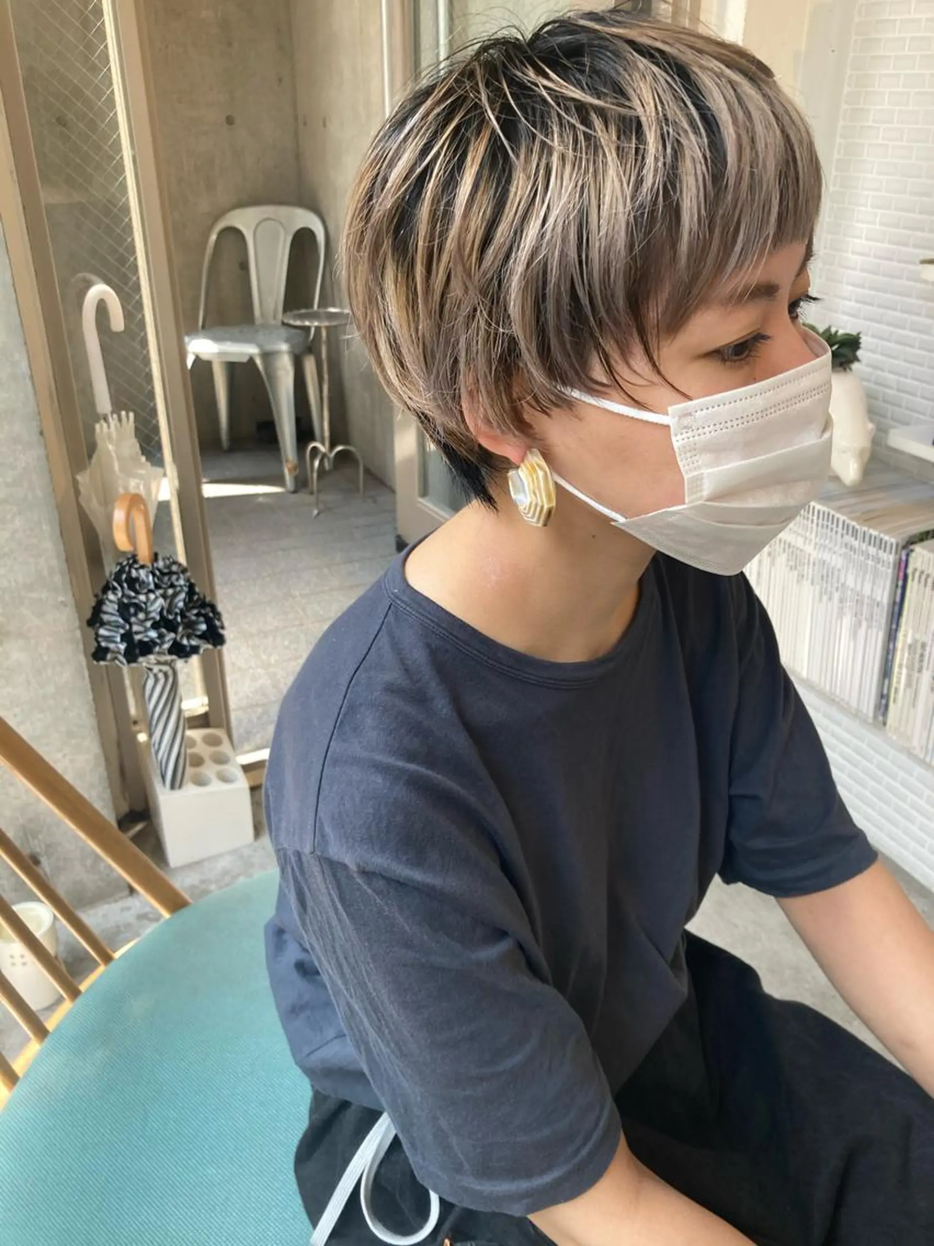 ショート カラー ショートヘア ウルフカット 🌈圧倒的デザイン力 内井省吾のヘアスタイル