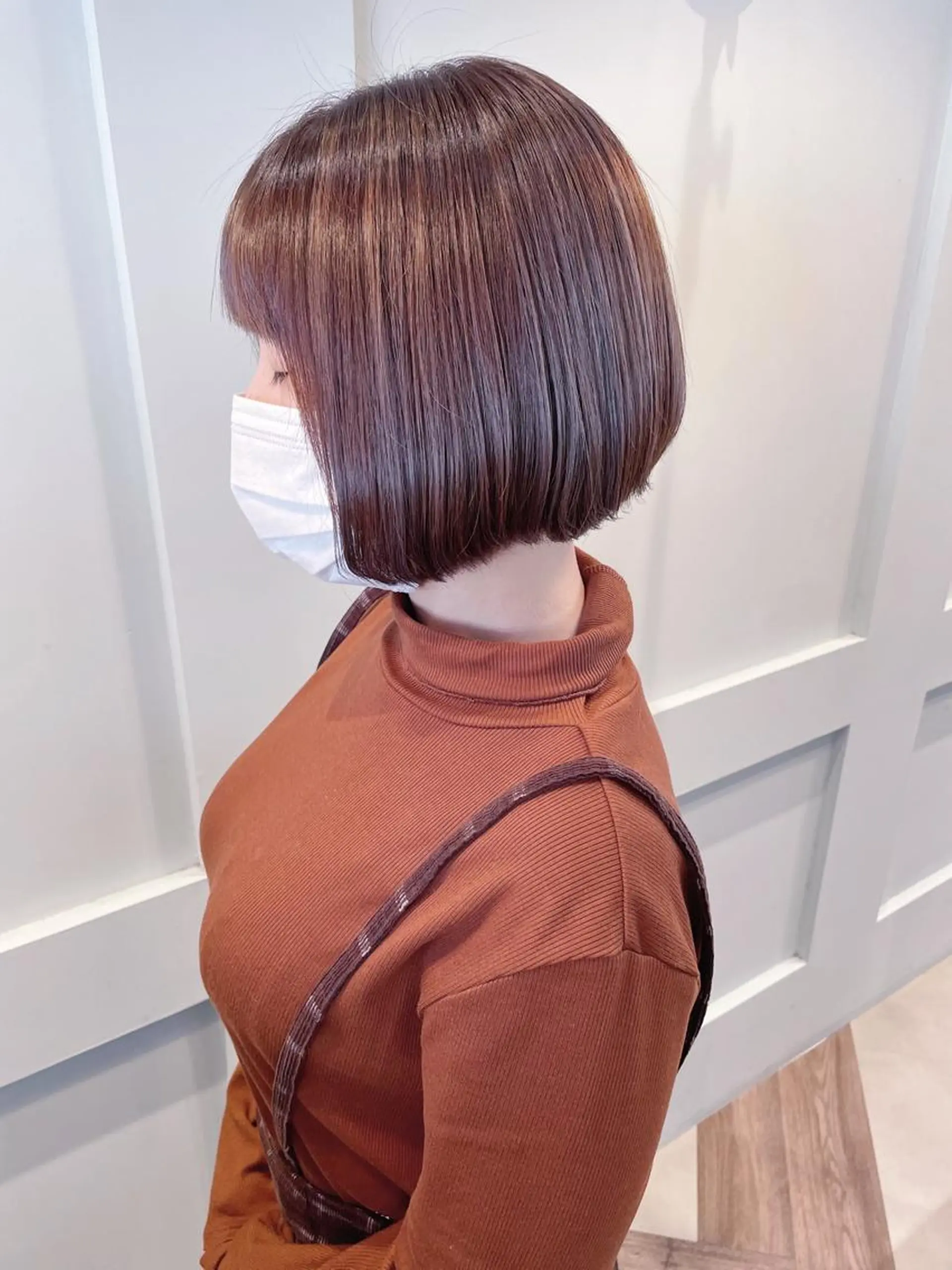 ショート カラー ケアブリーチ /髪質 改善/古橋圭史郎のヘアスタイル